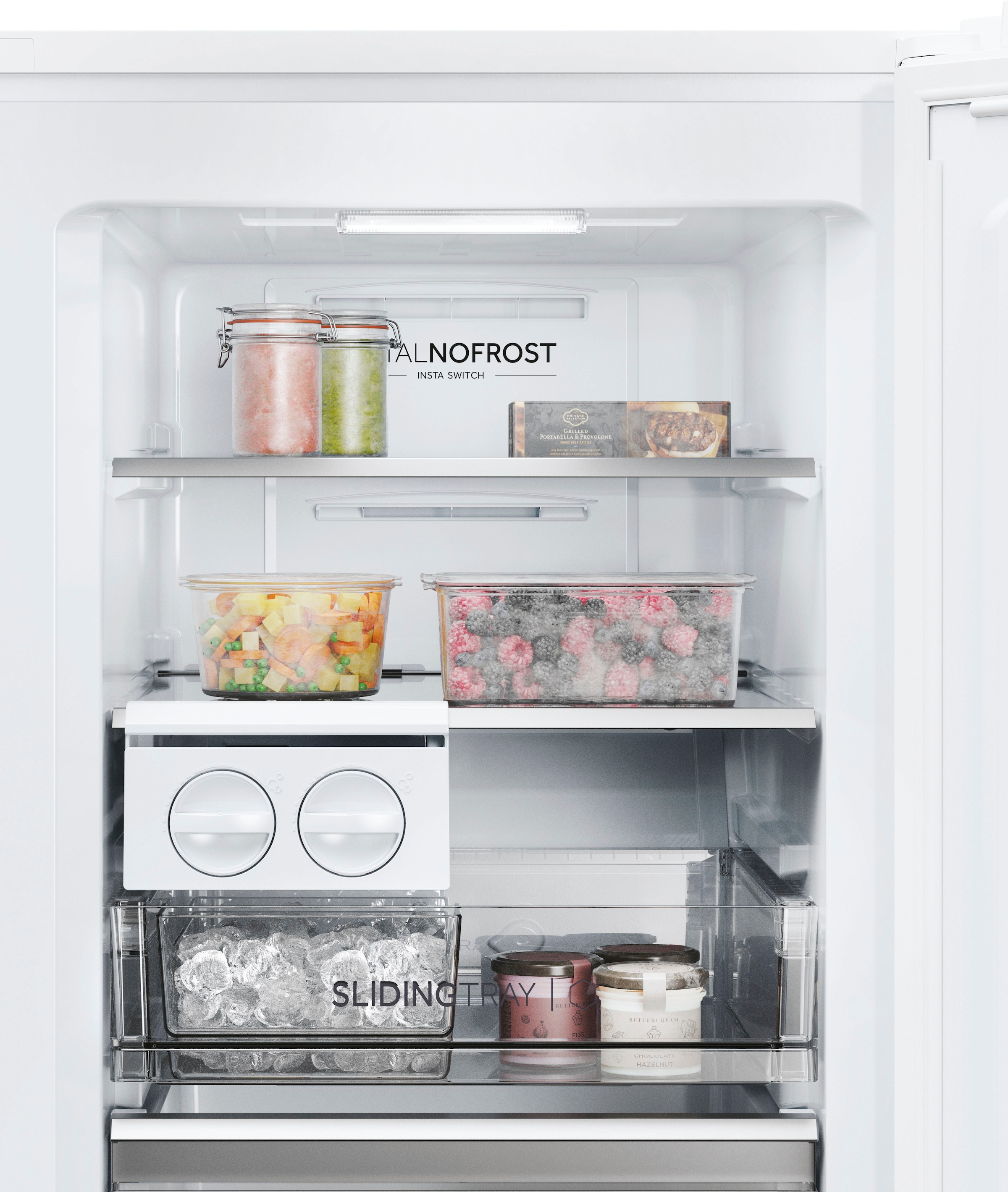 Haier Gefrierschrank »H4F226WDH1«, 153,5 cm hoch, 60 cm breit, 178 cm hoch, 60 cm breit, no Frost, Twist Ice Maker