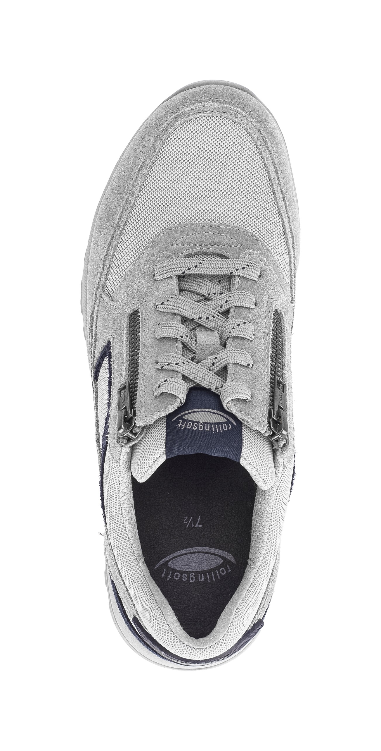 rollingsoft Keilsneaker  , Schnürschuh, Halbschuh, Freizeitschuh, Außenreißverschluss, G-Weite