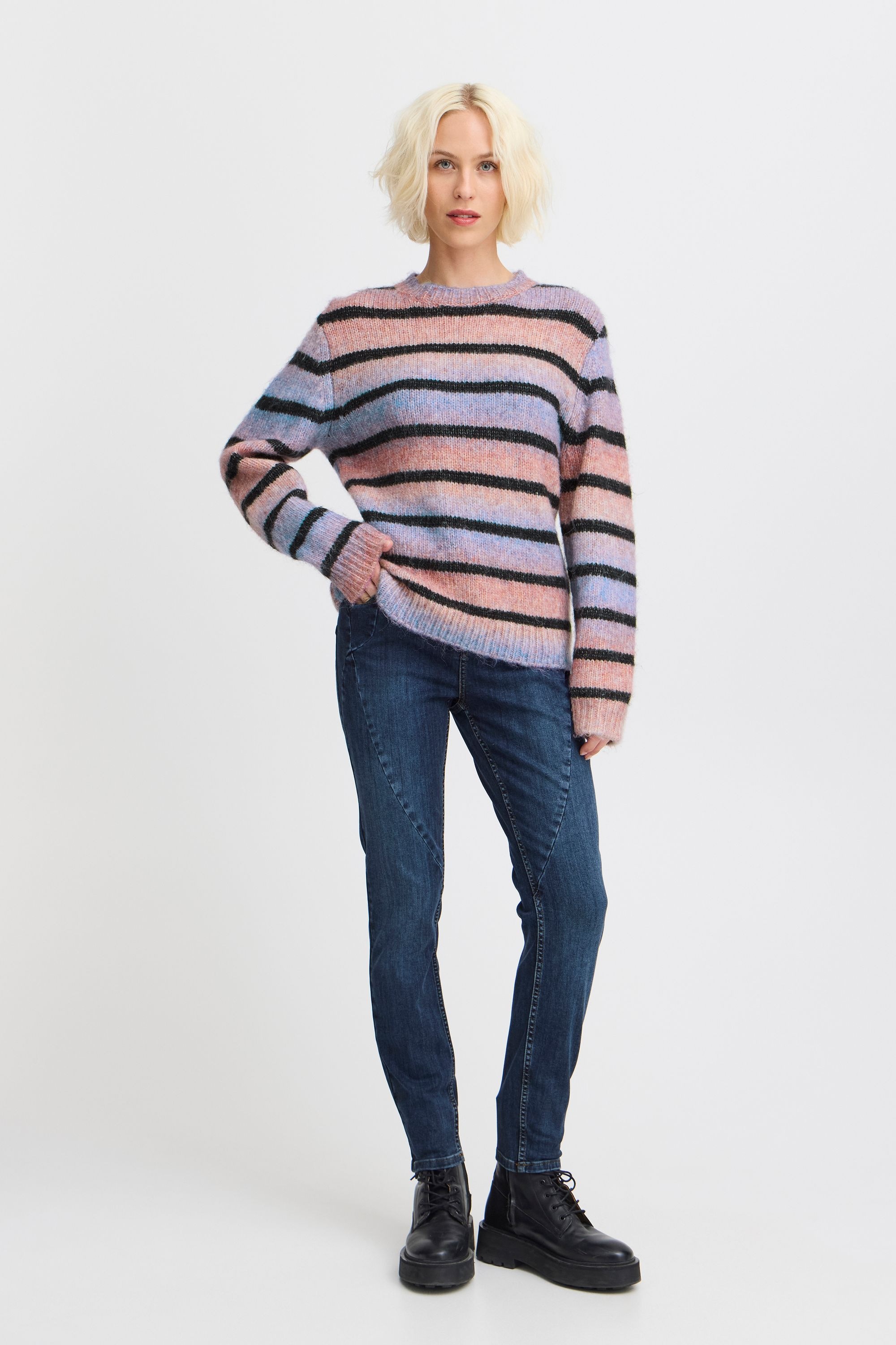 Pulz Jeans Strickfleece-Pullover »Strickpullover PZMARINA Pullover«