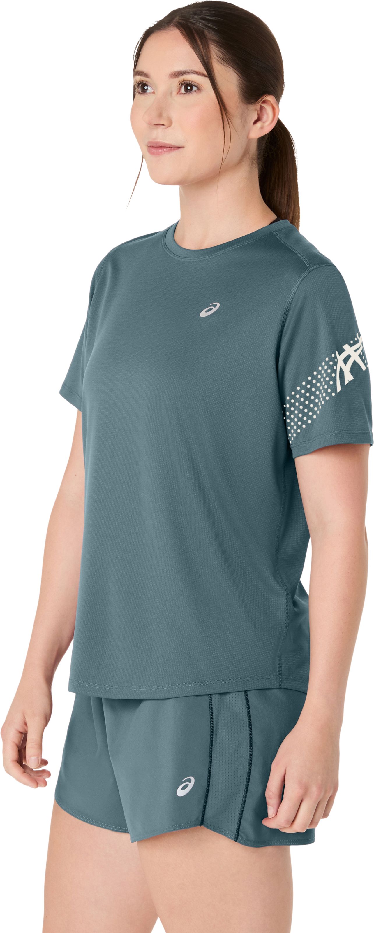 Asics Laufshirt »ICON SS TOP« mit Kasane-Faltung im Nackenbereich, schnell trocknend