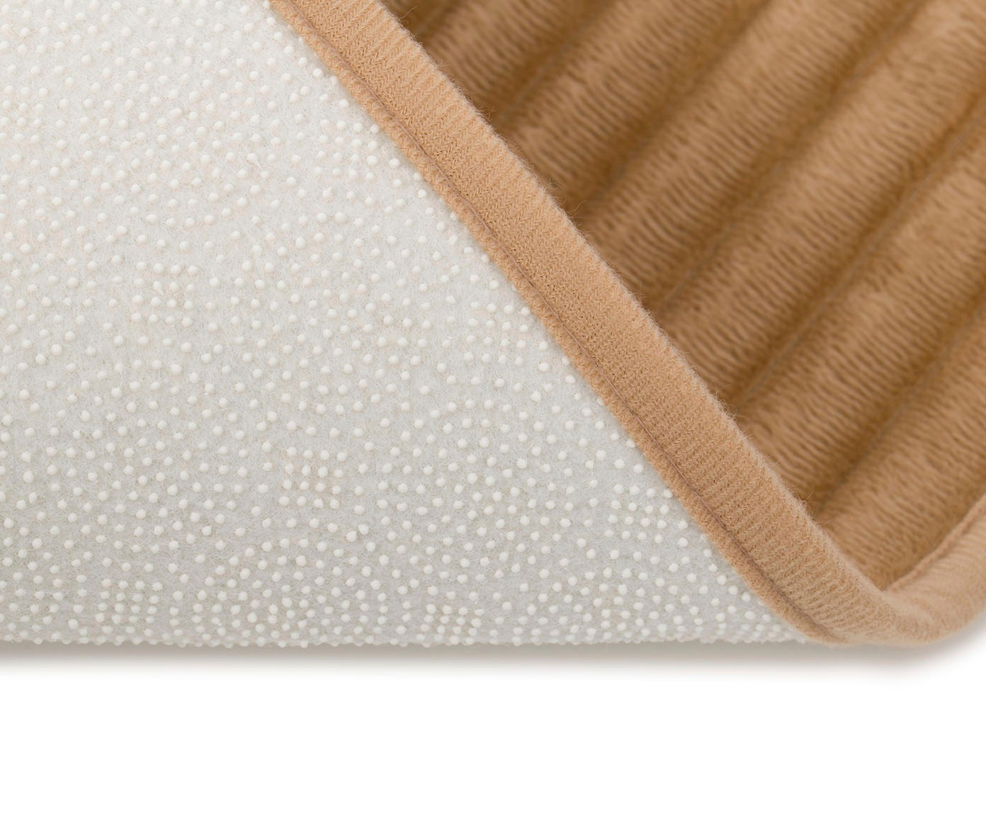 Gözze Badematte »Berlin« Höhe 7 mm rutschhemmend beschichtet fußbodenheizungsgeeignet Badteppich, Uni Farben, Cord Optik, waschbar