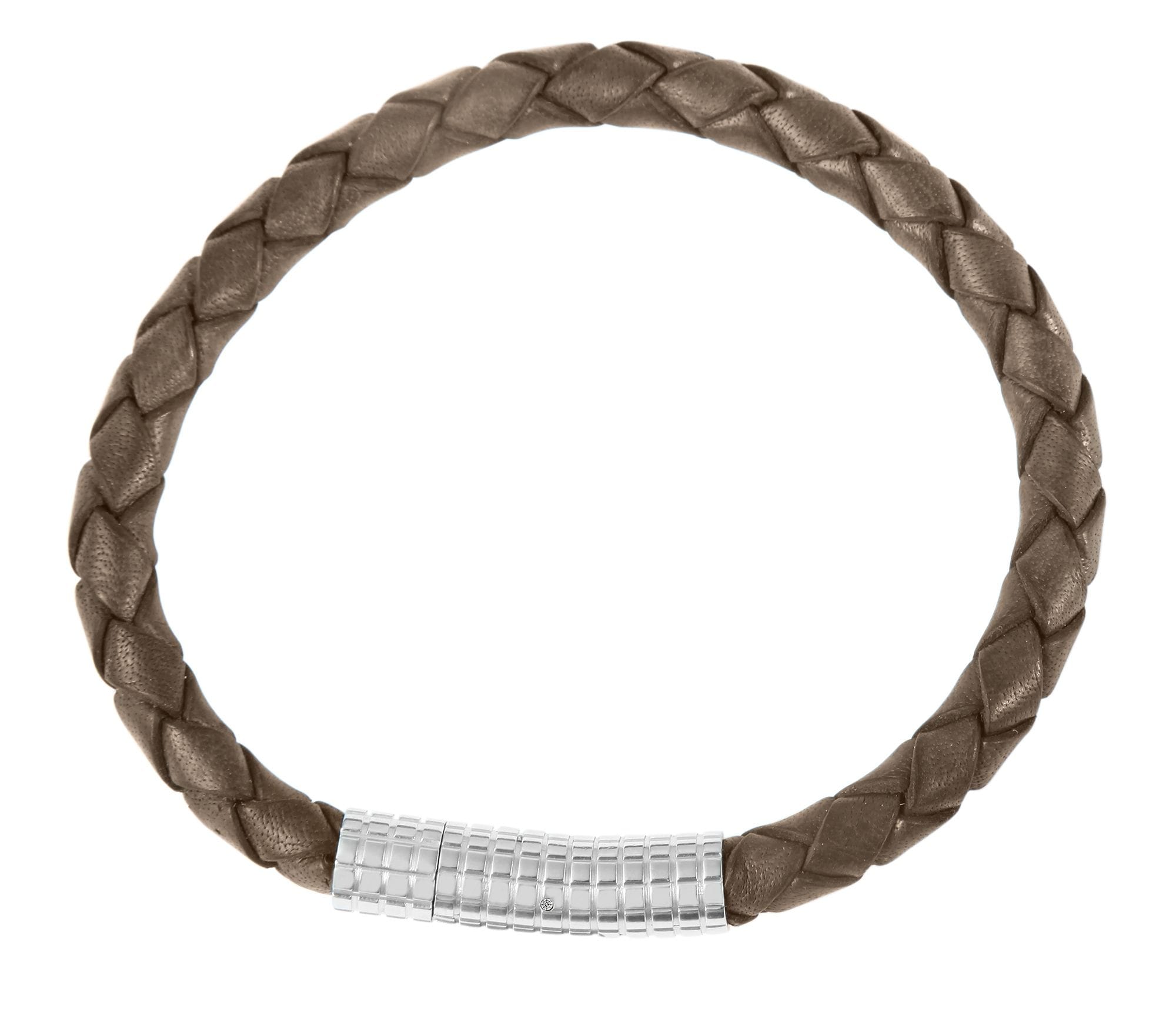 Adelia´s Armreif »Unisex Armband ¿ Armreif aus Leder 21 cm«