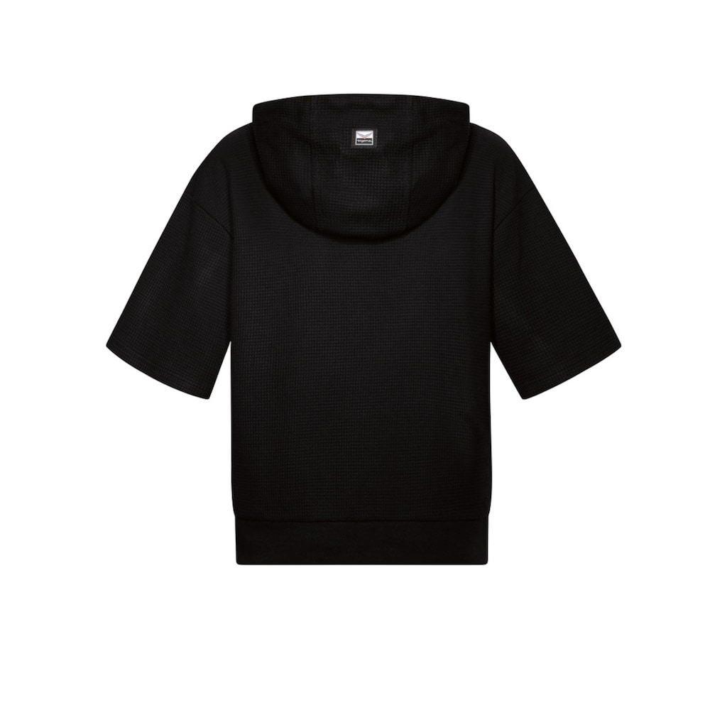 Trigema T-Shirt »TRIGEMA Cropped Kapuzenshirt«, (1 tlg.)