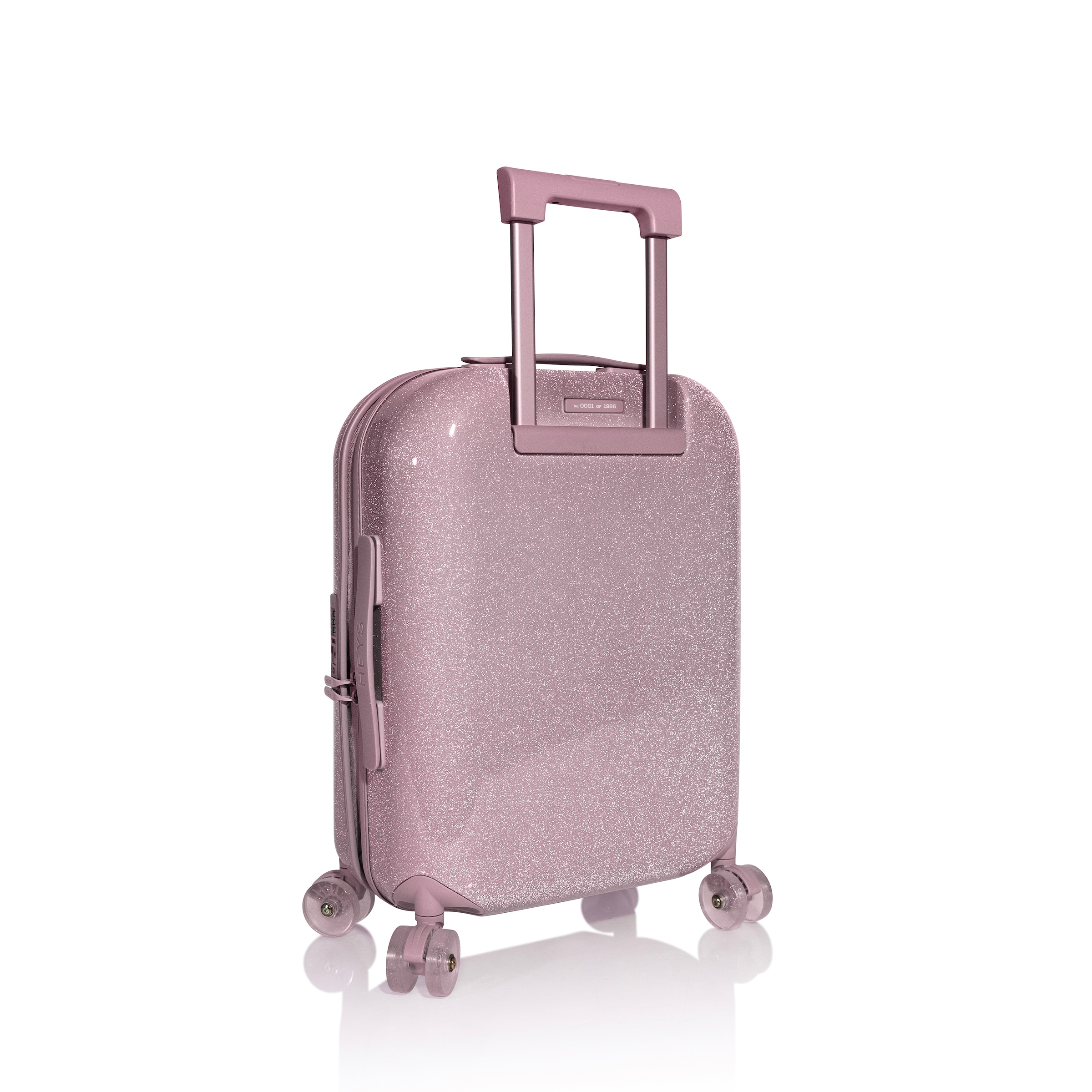 Heys Handgepäck-Trolley »Heys xCase Galaxy« Reisetrolley, Koffer handgepäcktauglich im Glitzer-Look