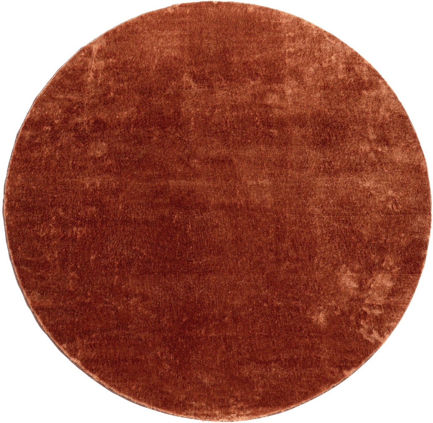 Paco Home Teppich »Cadiz 630«, rund, 14 mm Höhe, Kurzflor, Uni-Farben, besonders weich, waschbar, Wohnzimmer