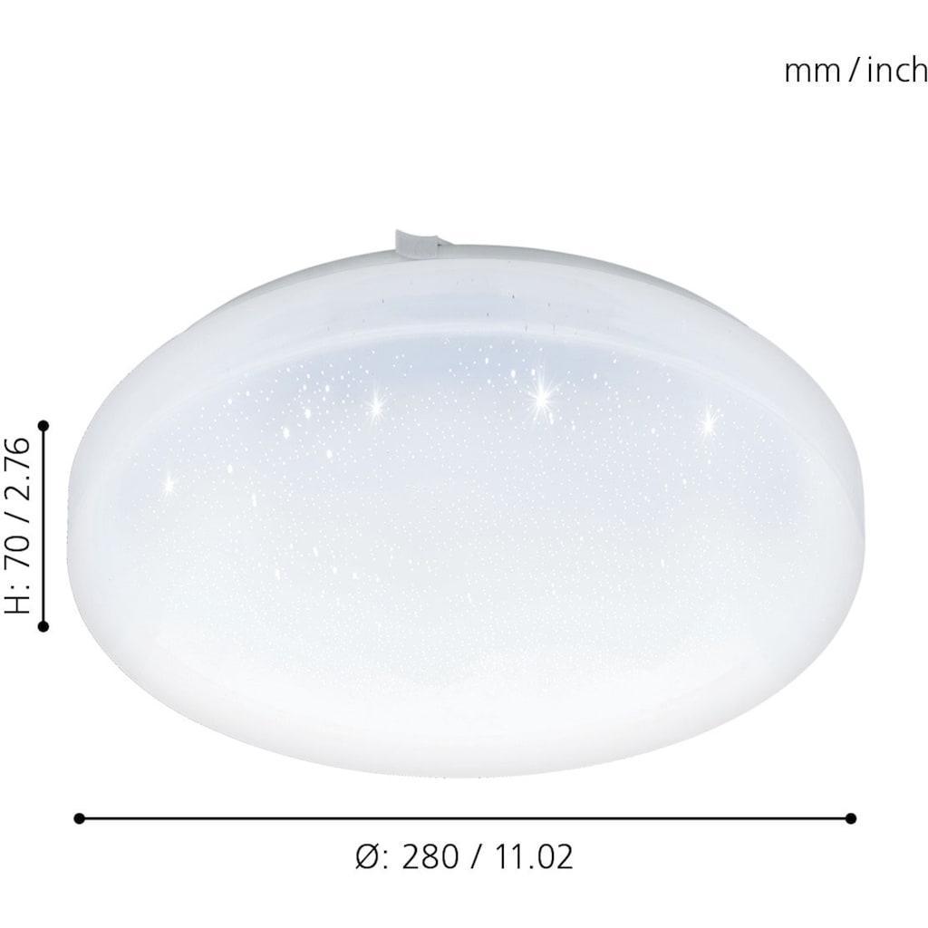 EGLO LED Sternenhimmel »FRANIA-S«,  Ø28 cm