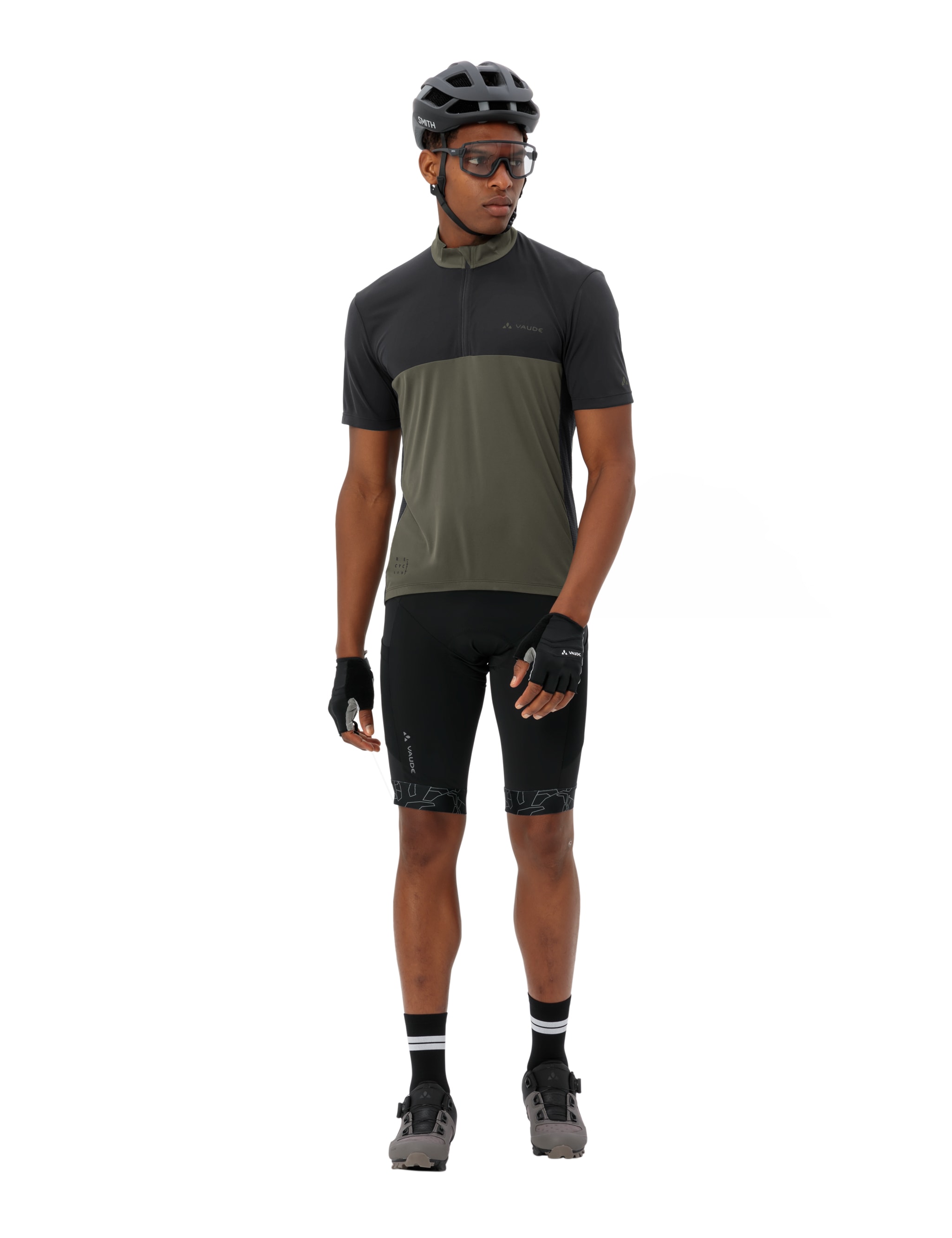 VAUDE Radtrikot »MEN'S MATERA HZ TRICOT«, Fahrradshirt 3 Rückentaschen