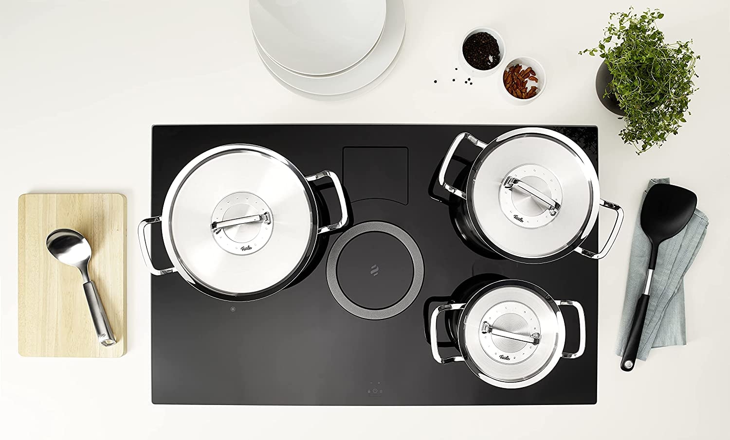 Fissler Bratentopf »ORIGINAL-PROFI COLLECTION® Bratentopf« 2 Stk. tlg. Edelstahl 18/10