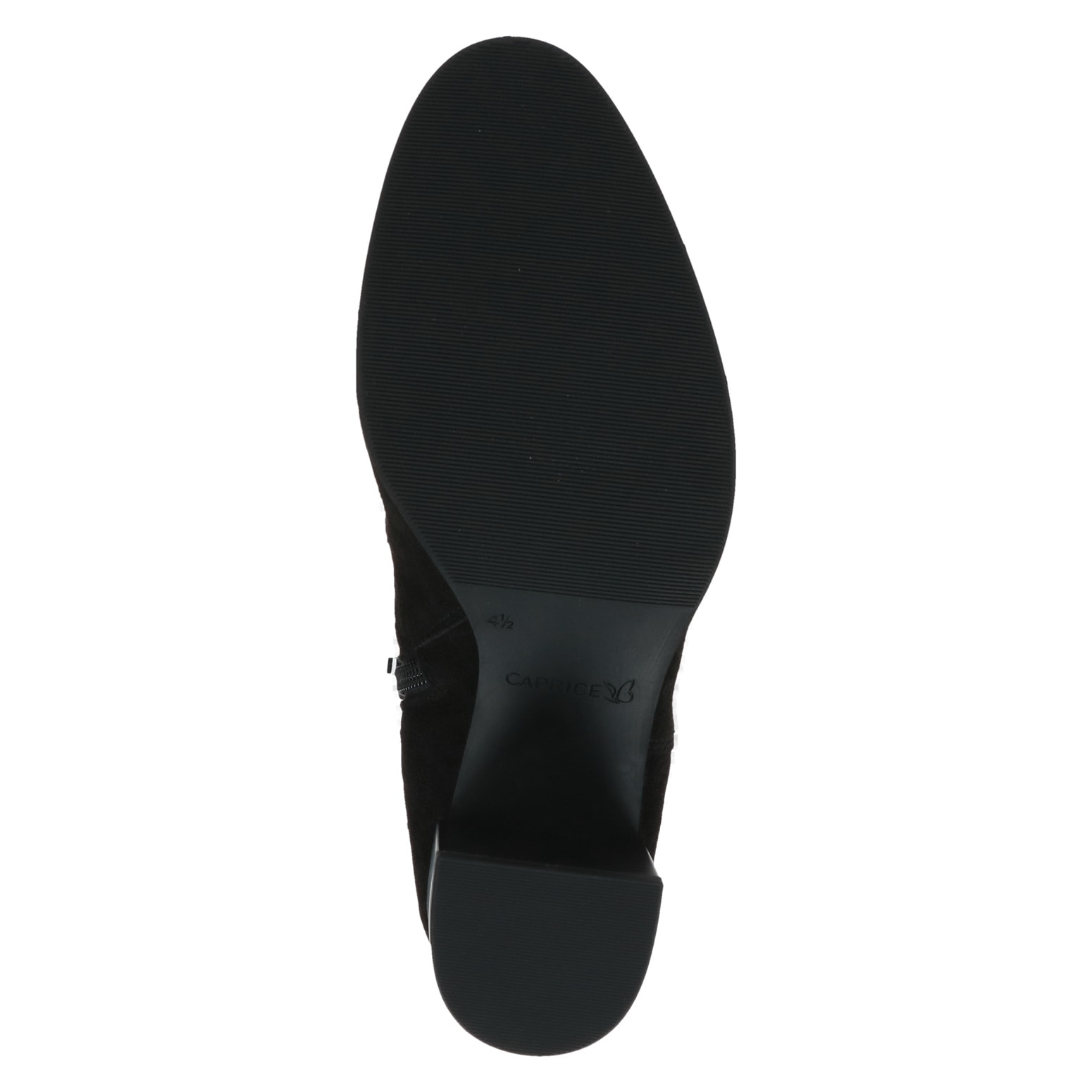 Caprice Stiefel, Blockabsatz, Langschaftstiefel in eleganter, runder Form