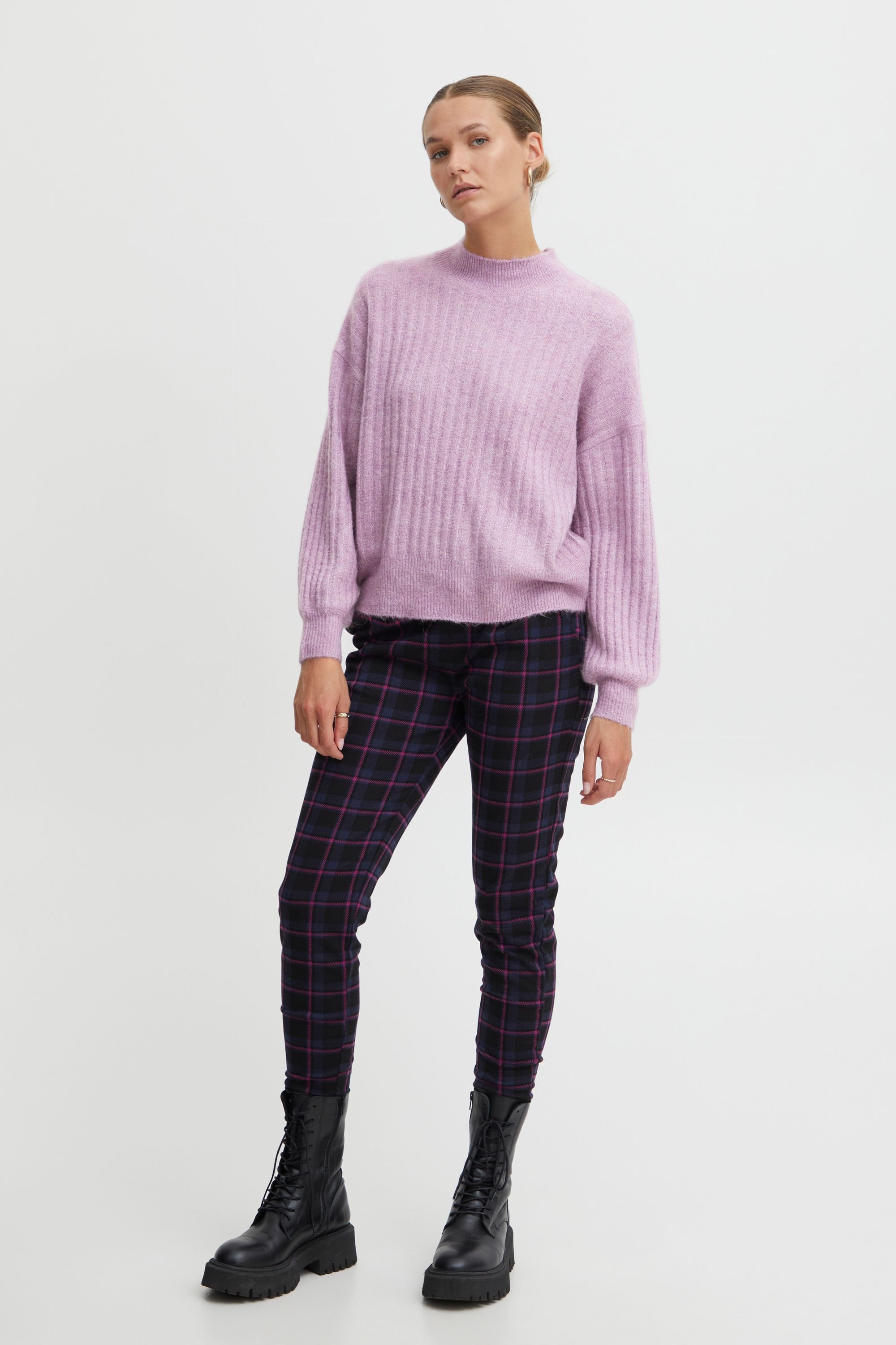 Ichi Strickfleece-Pullover »Strickpullover IHKamara«