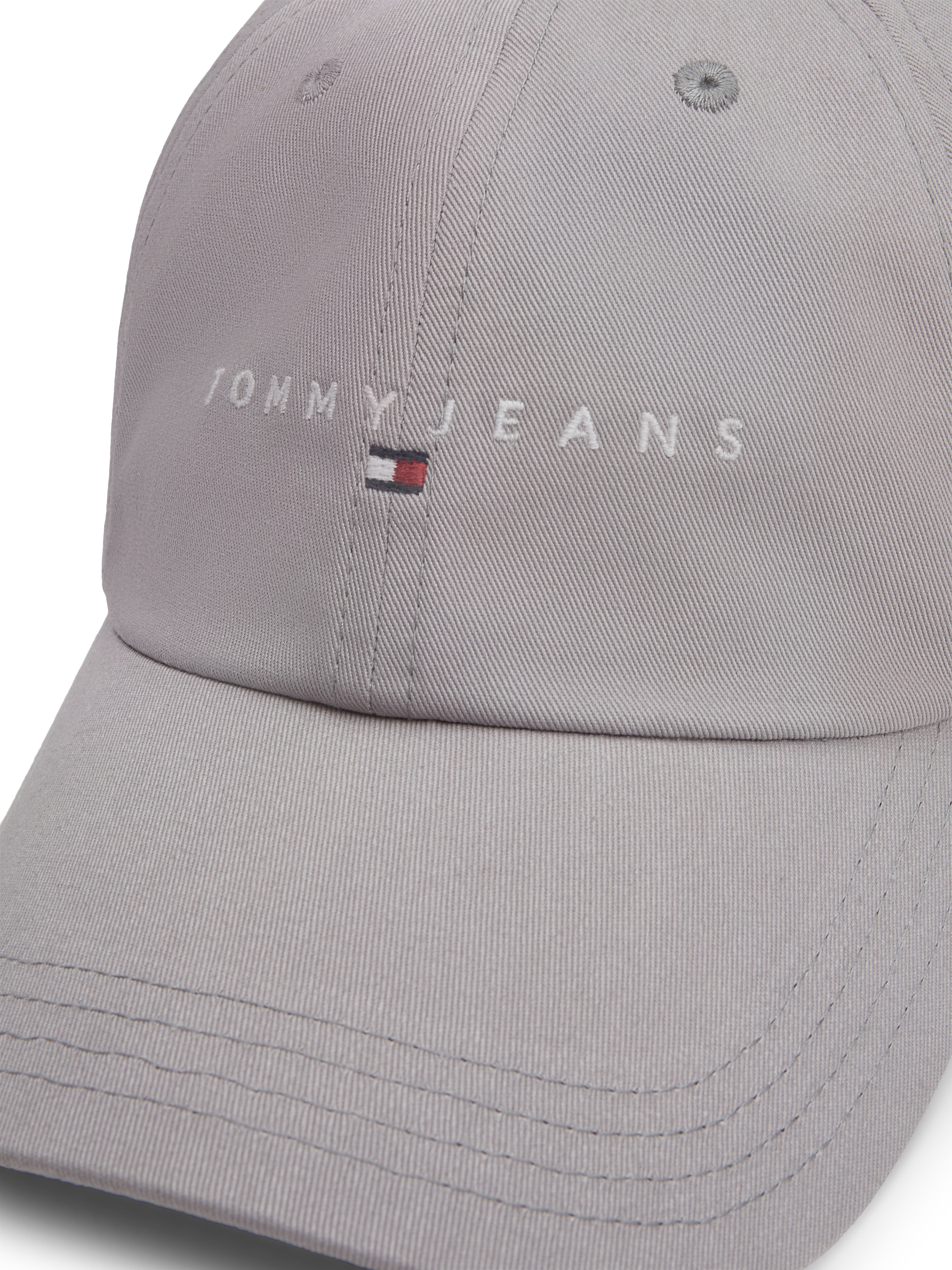 Tommy Jeans Baseball Cap »TJM LINEAR LOGO 6-PANEL CAP«, mit gesticktem Logoschriftzug