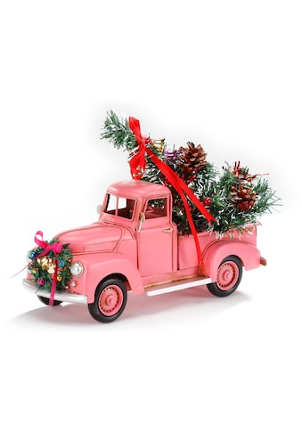 CHRISTMAS GOODS by Inge Weihnachtsfigur »Pick-up Oldtimer«, (1 St.), mit üppiger... kaufen