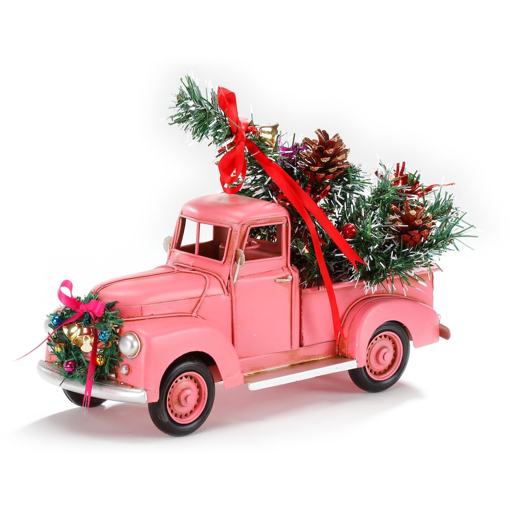 CHRISTMAS GOODS by Inge Weihnachtsfigur »Pick-up Oldtimer, Weihnachtsdeko«