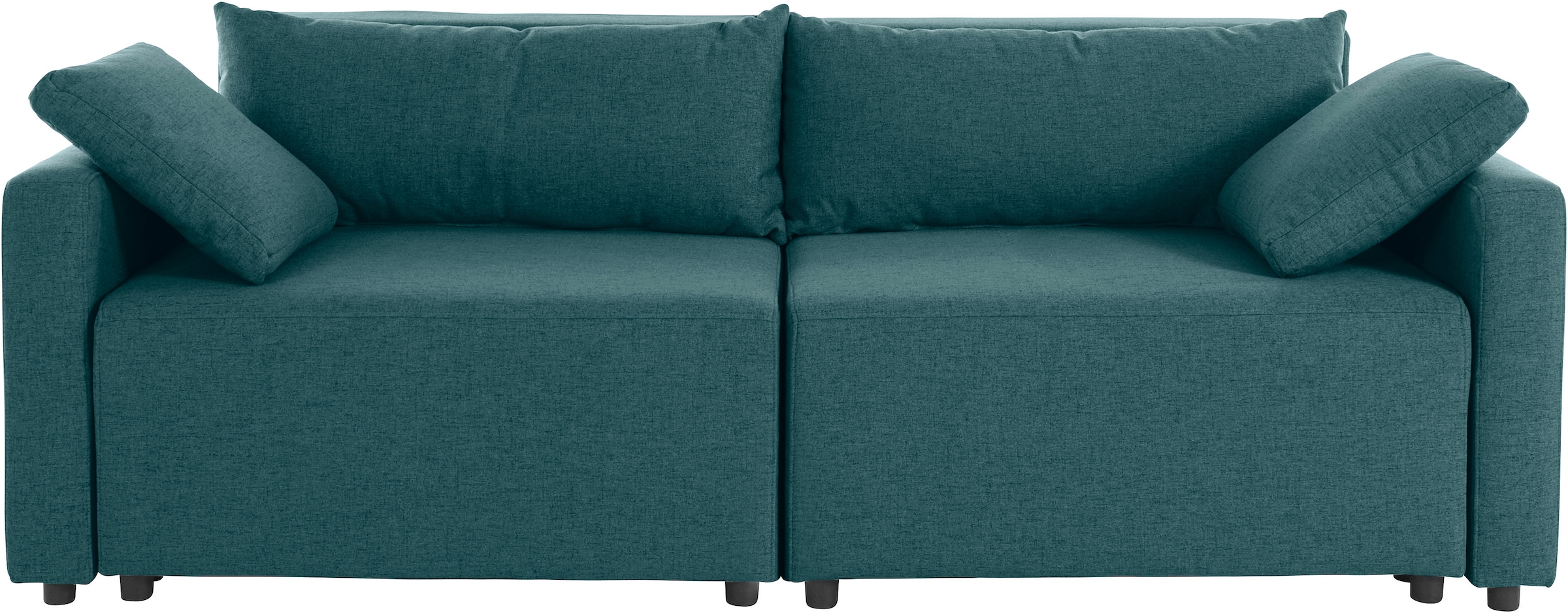 INOSIGN 2-Sitzer »Marva 2tlg.«, beide Elemente ausziehbar für Bettfunktion,  mit Bettkasten auf Raten kaufen