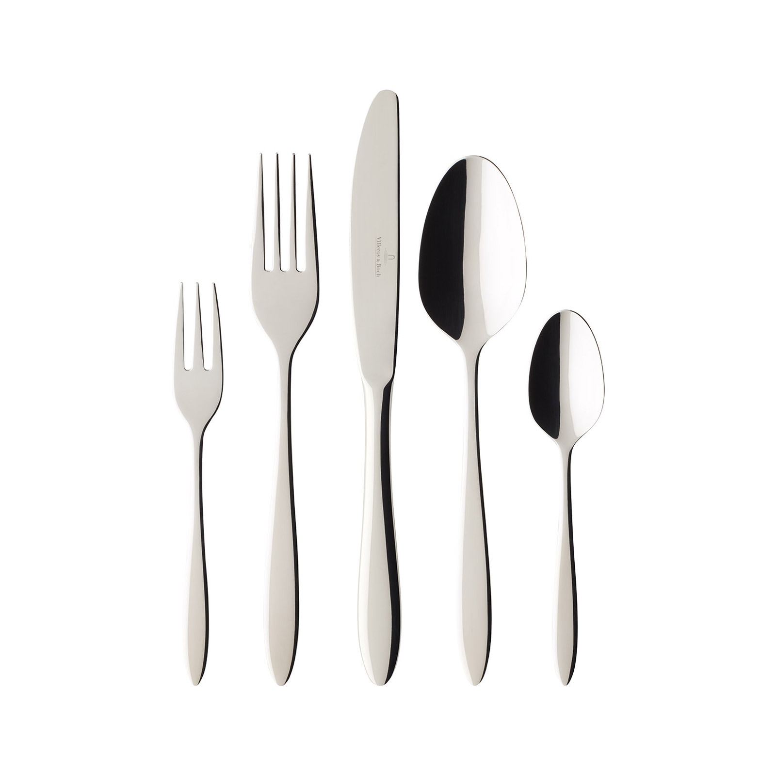 Villeroy & Boch Besteck-Set "Tafelbesteck Annalena 30er Set silber"