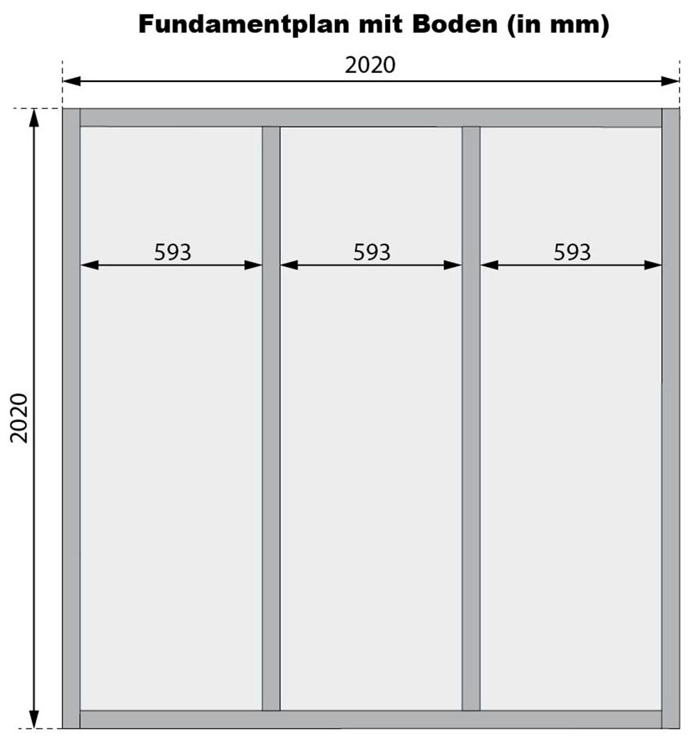 Karibu Gerätehaus »Titanium 2«