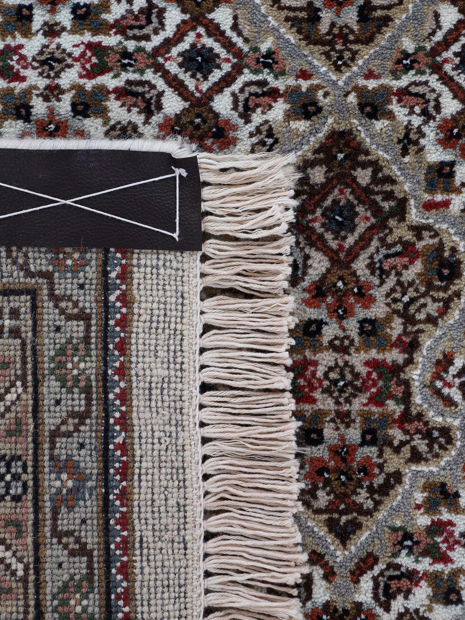 Woven Arts Orientteppich »Orientteppich Tabriz Mahi«, rechteckig, 15 mm Höhe, handgeknüpft, Wohnzimmer, reine Wolle