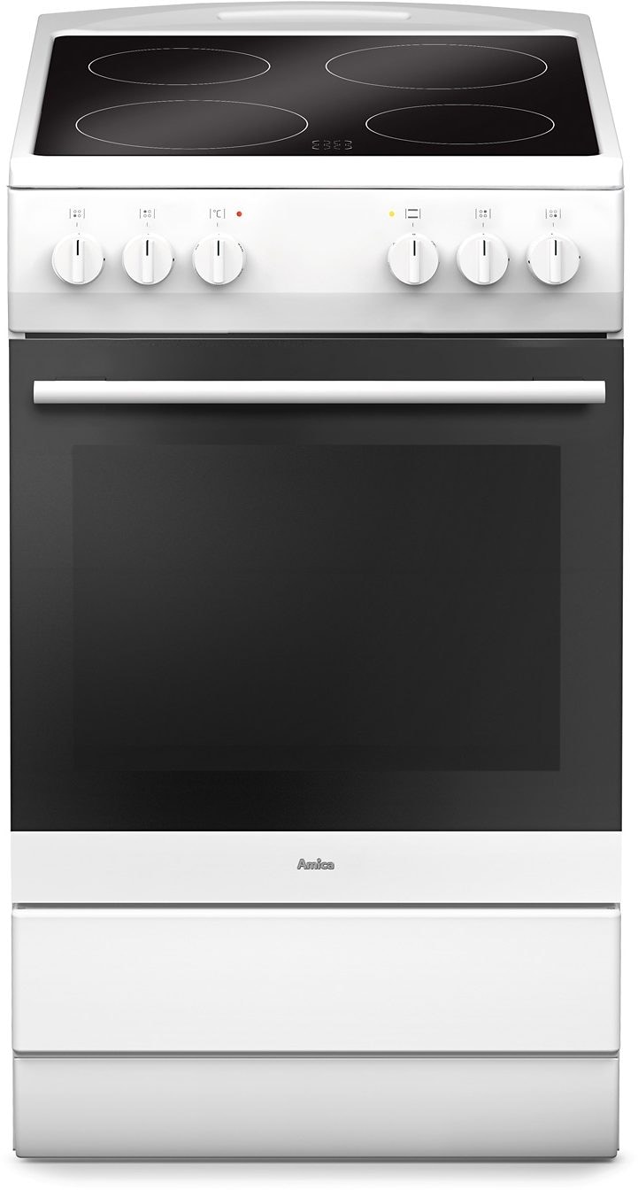 Amica Elektro-Standherd »SHC 11505 W«, Steam Clean, Reinigt den Ofen mittels Dampf, ohne Chemie