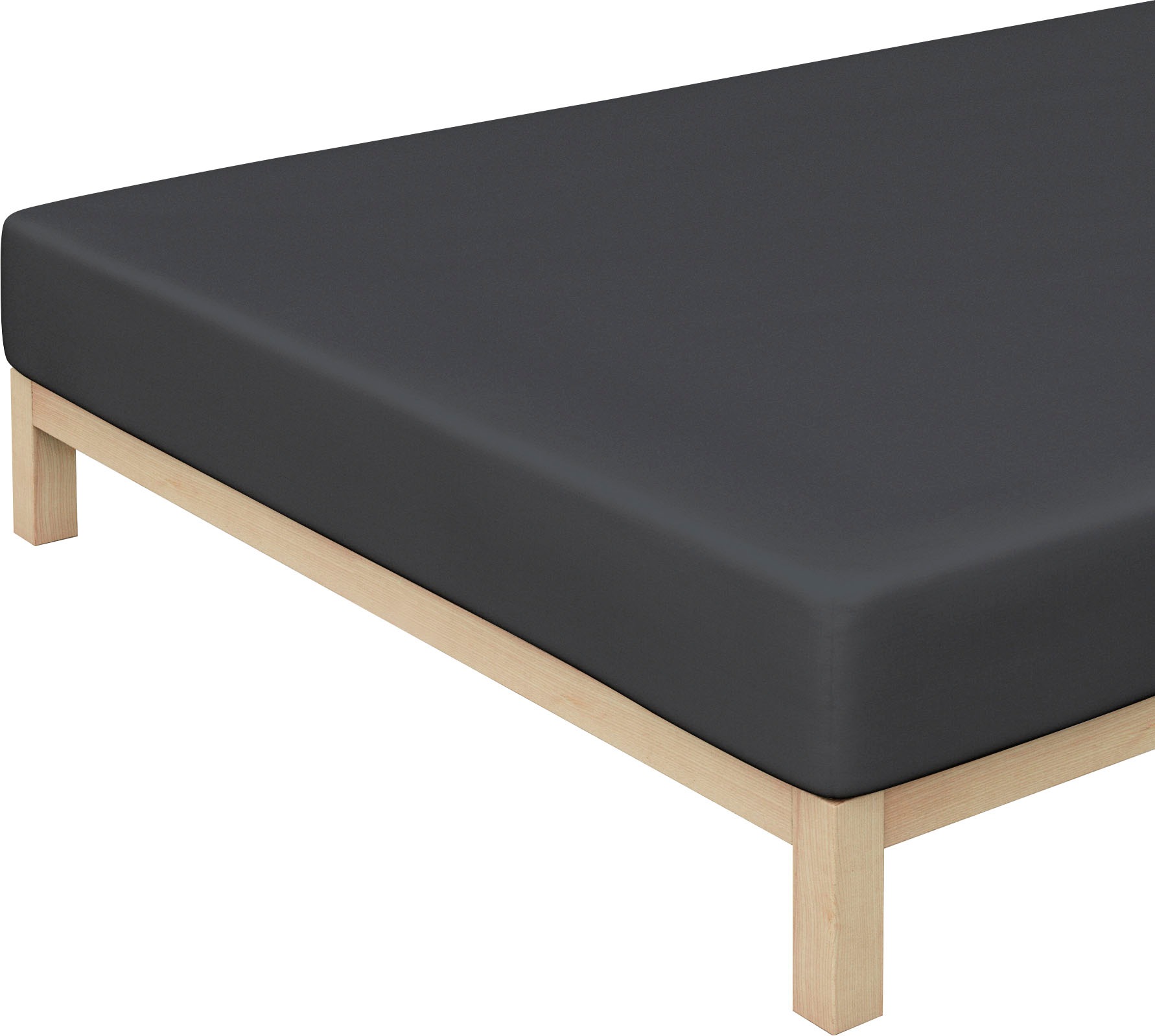 Schlafgut Spannbettlaken »Perkal«, (1 St.), MADE IN GREEN by OEKO-TEX® kaufen