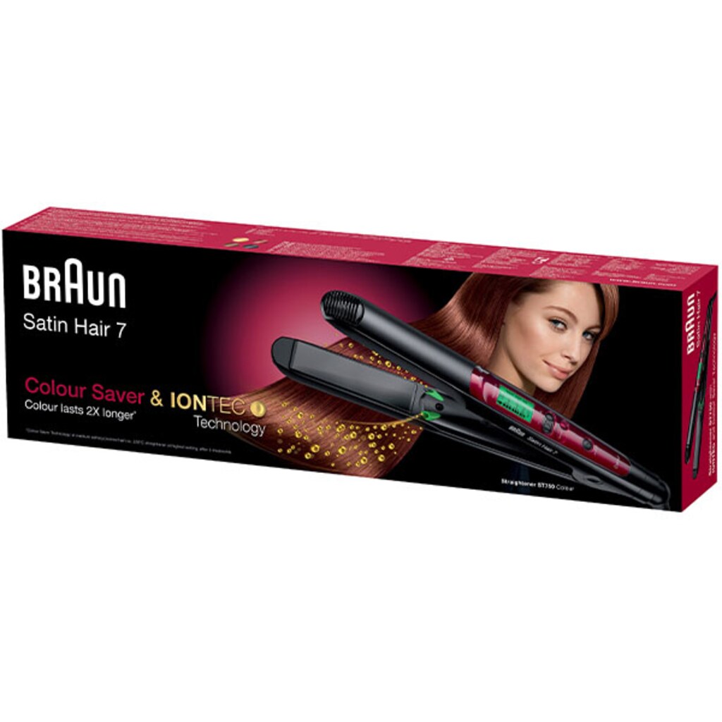 Braun Glätteisen »Braun Satin Hair 7 Colour«, Keramik