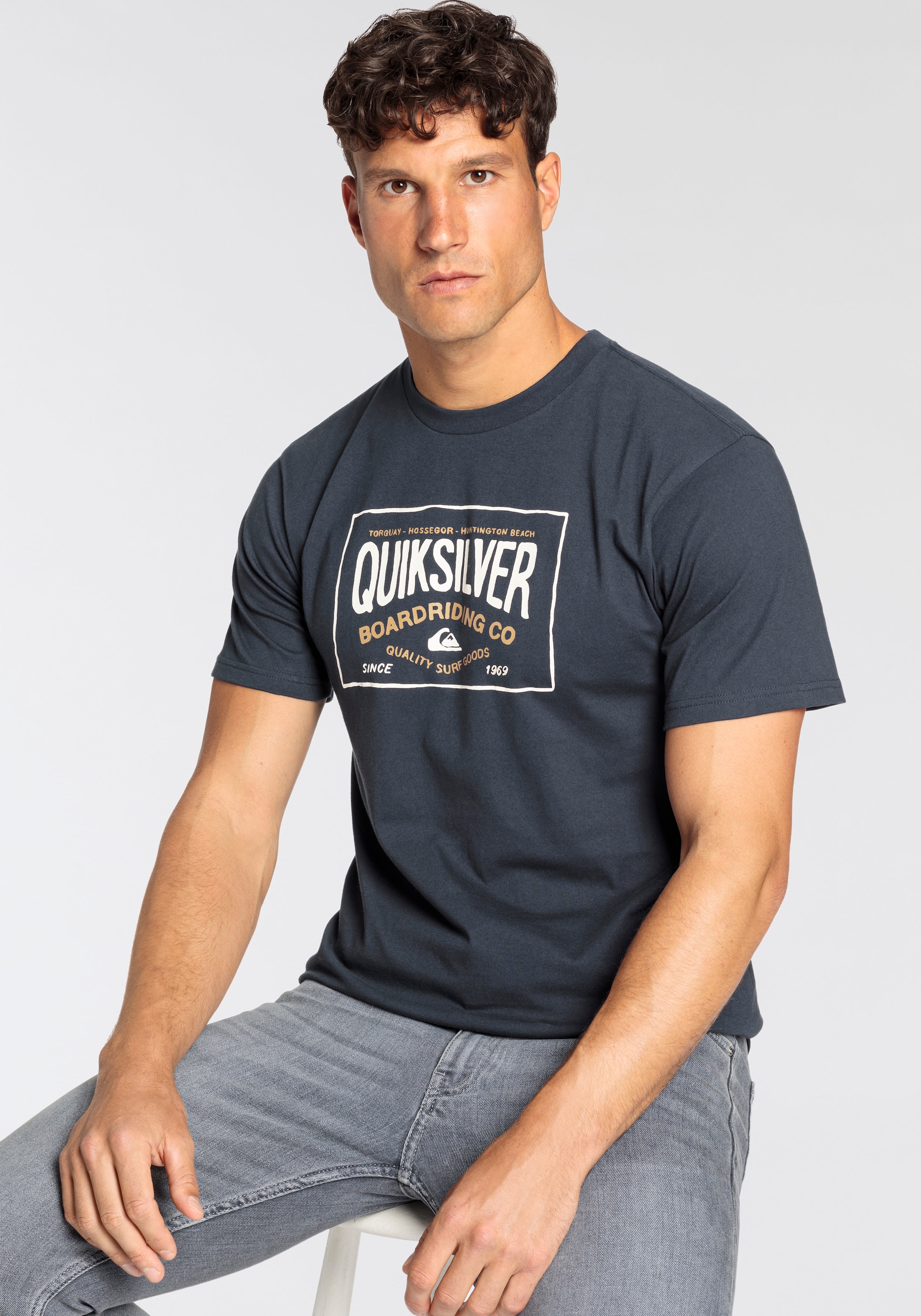 Quiksilver T-Shirt »CLOUD UNDER PACK SHORT SLEEVE TEE YM«