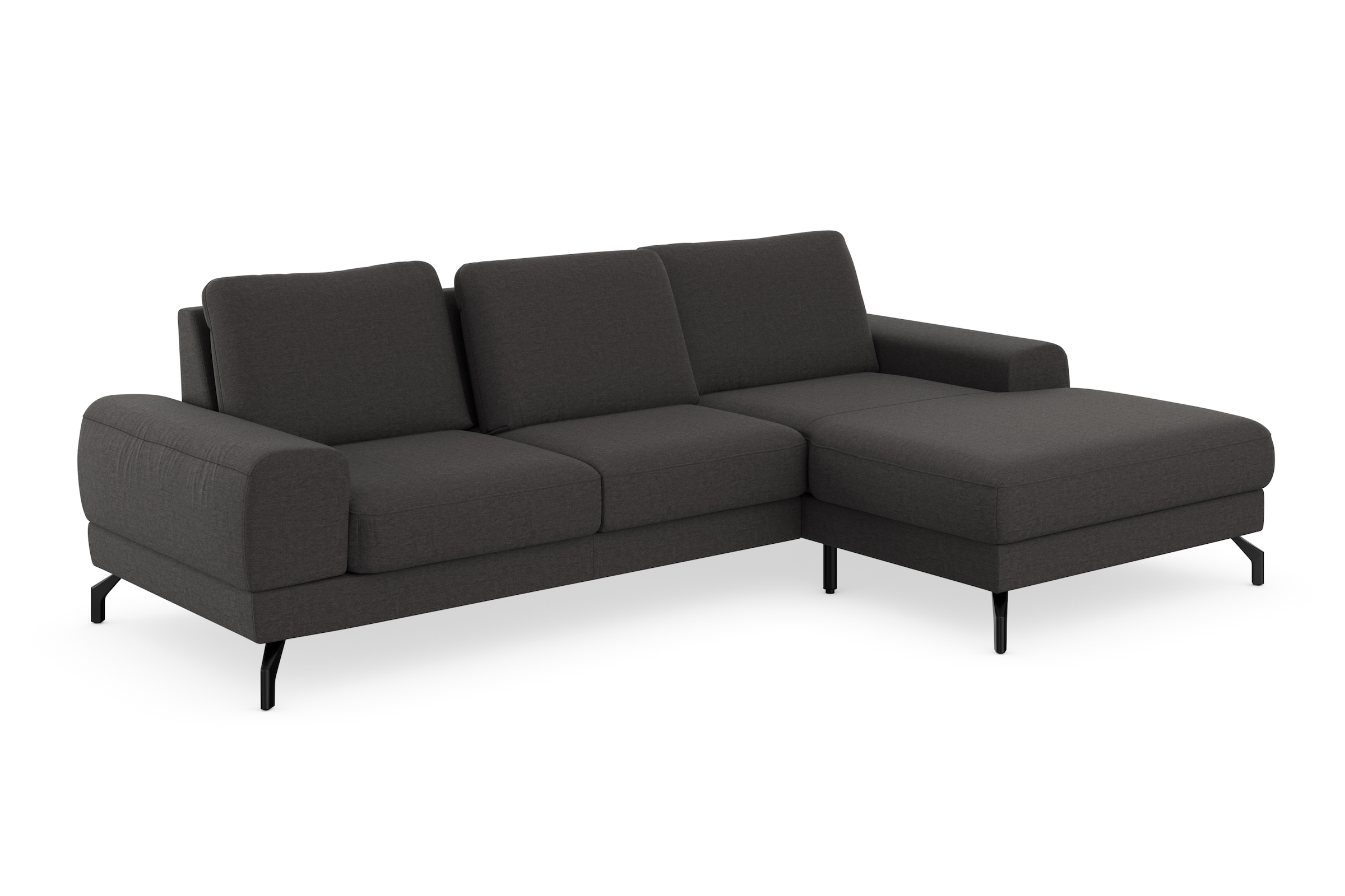 sit&more Ecksofa »Cinturo L-Form« inklusive Sitztiefenverstellung und Federkern, Sitzhöhe 45 cm