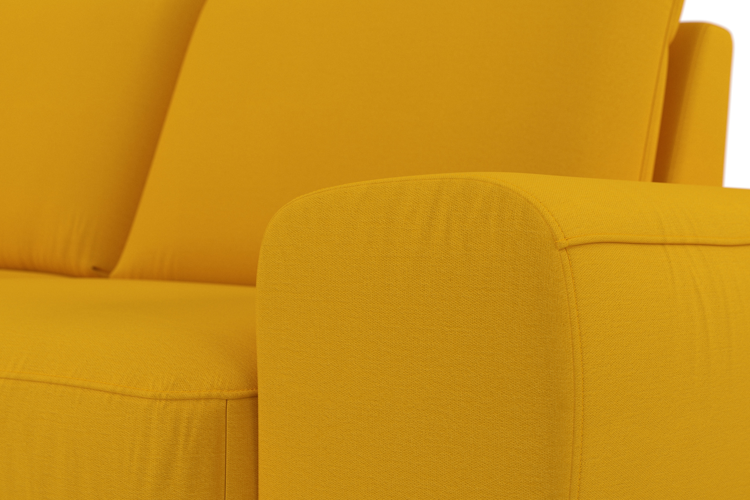 sit&more Ecksofa »Cinturo L-Form«, inklusive Sitztiefenverstellung und Federkern, Sitzhöhe 48 cm