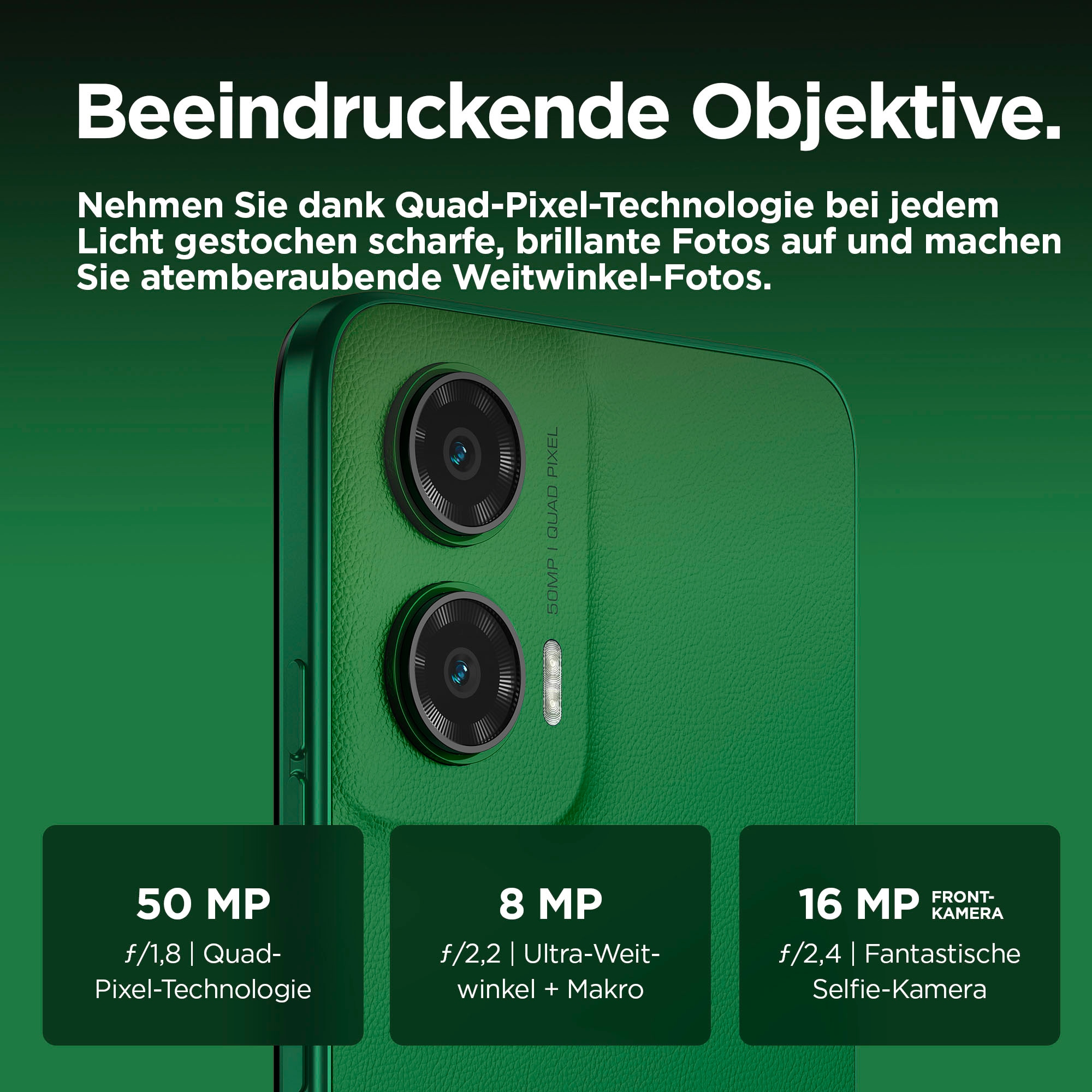 Motorola Smartphone »moto g35 5G«, Leaf Green