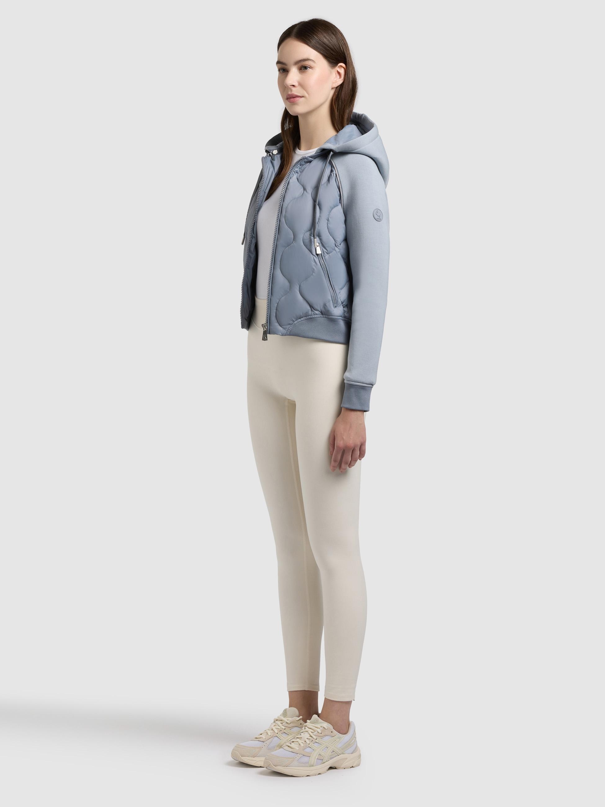 khujo Funktionsjacke »Funktionsjacke Malaya« mit Kapuze Gesteppte Bomberjacke für den Übergang