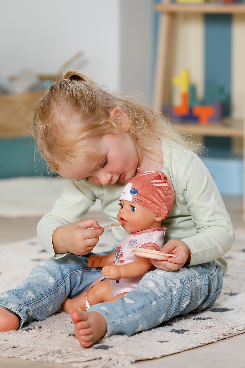Baby Born Babypuppe »Lena Katze 36 cm« für Kinder ab 12 Monaten; funktioniert ohne Batterien