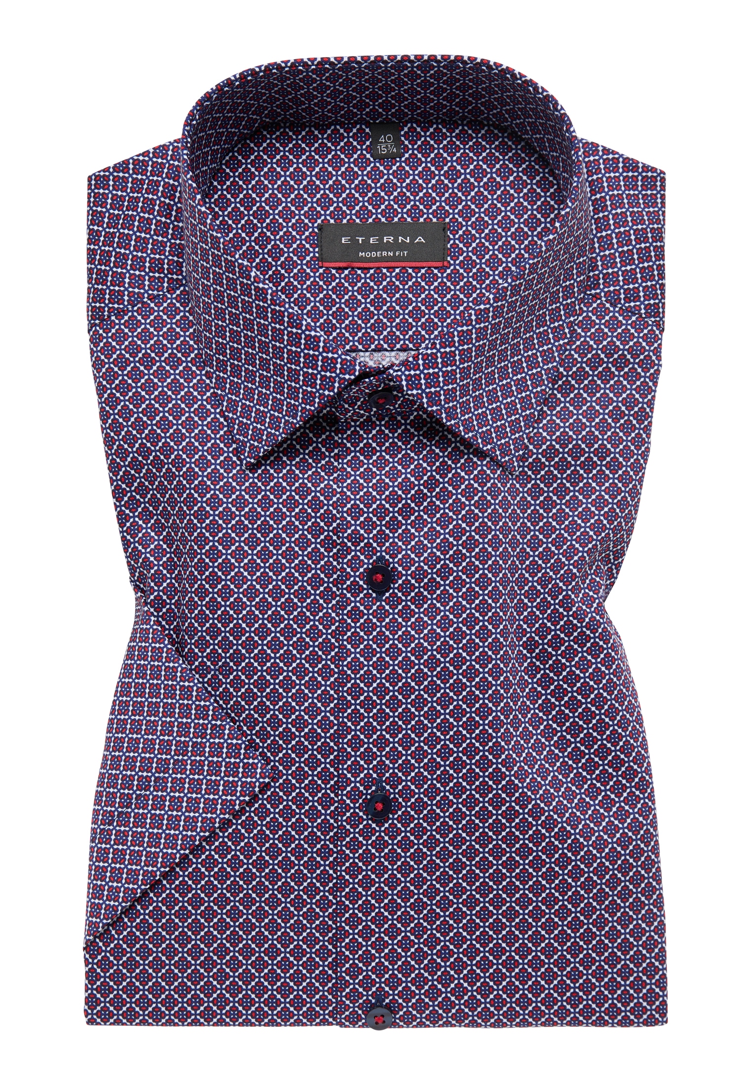 Eterna Kurzarmhemd »MODERN FIT« NON IRON (bügelfrei)