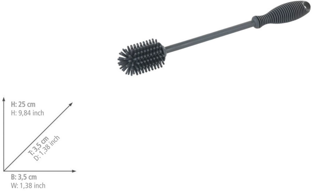 WENKO Reinigungstücher »Universal, Spül-Set«, Mikrofaser, (Set, 5 St.), mit Spülbürste aus Silikon