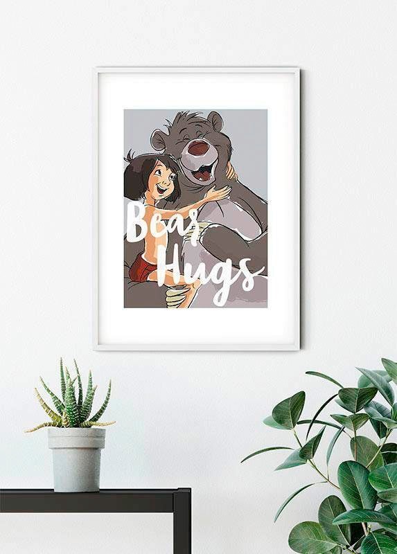 Komar Poster »Bear Hug«, Disney, (1 St.), Kinderzimmer, Schlafzimmer,  Wohnzimmer online kaufen | mit 3 Jahren XXL Garantie