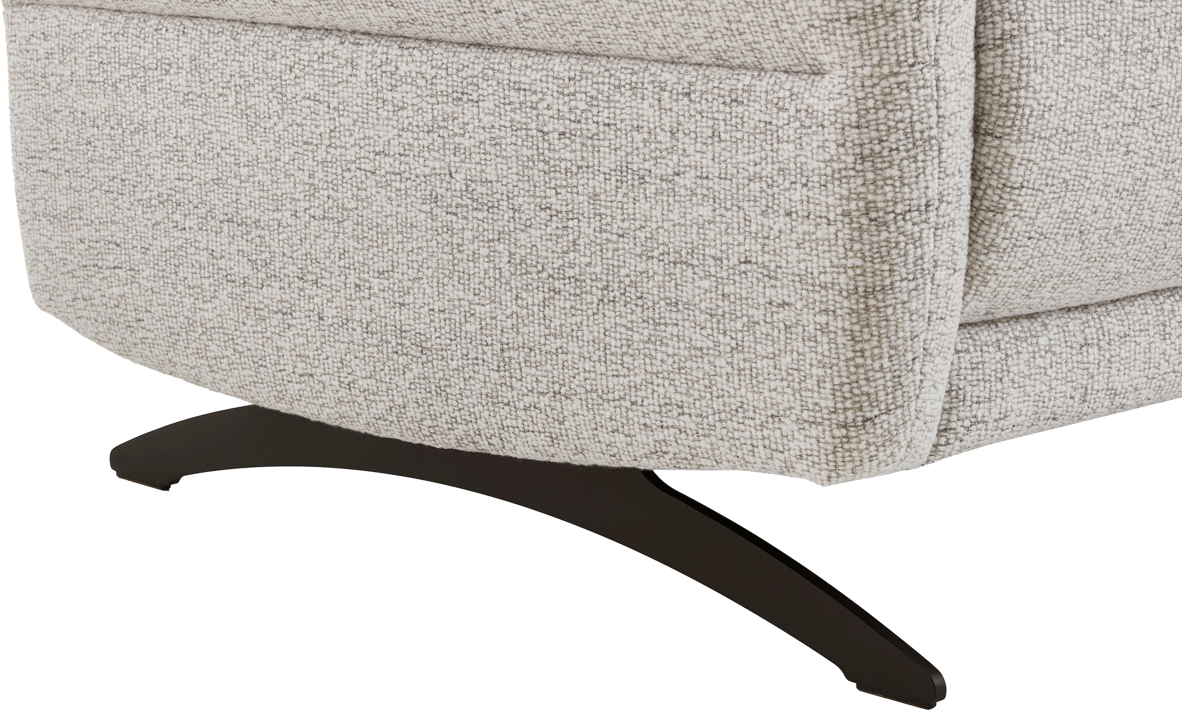 Home affaire 2-Sitzer »Aventis Sofa mit motorischer Relaxfunktion, Breite 161 cm« inkl. ergonomische Lehne, echter Rücken & saugroboterfreundliche Kufen