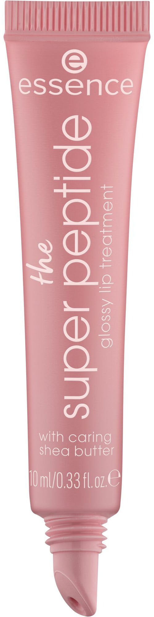 Essence Lippenbalsam »the super peptide glossy lip treatment« mit milchig glänzender Textur