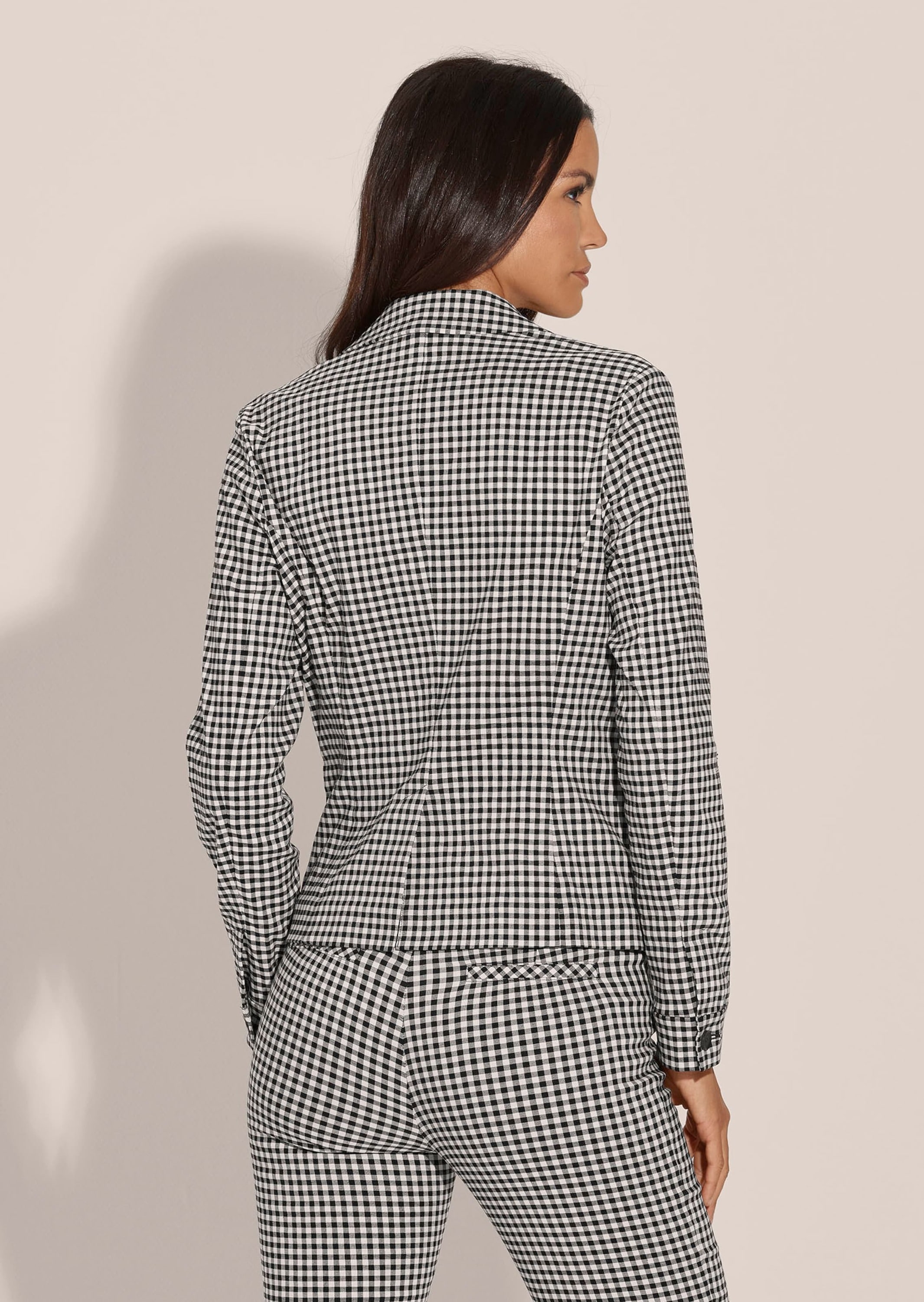 MADELEINE Jackenblazer »Blazer Blazer in feinem Vichy-Karo«