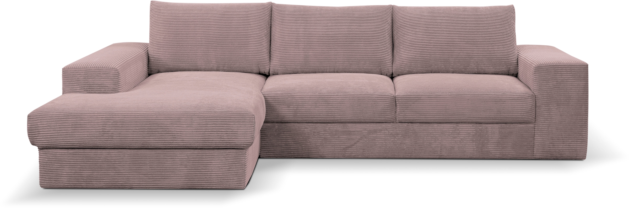 WERK2 Ecksofa Rozzana, in modischem Cord-Bezug