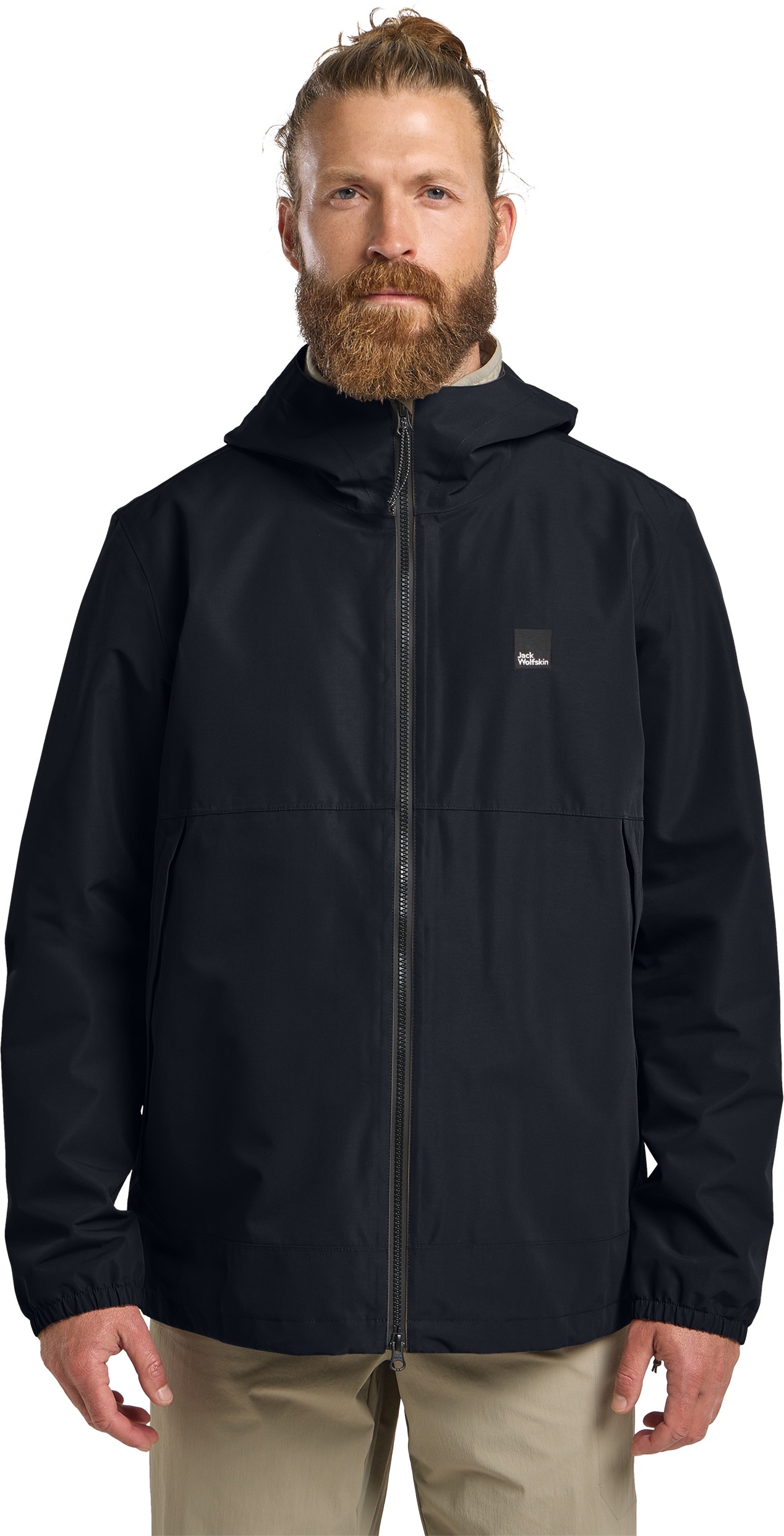 Jack Wolfskin Funktionsjacke »TERRAVIEW 2L JKT M« mit Kapuze