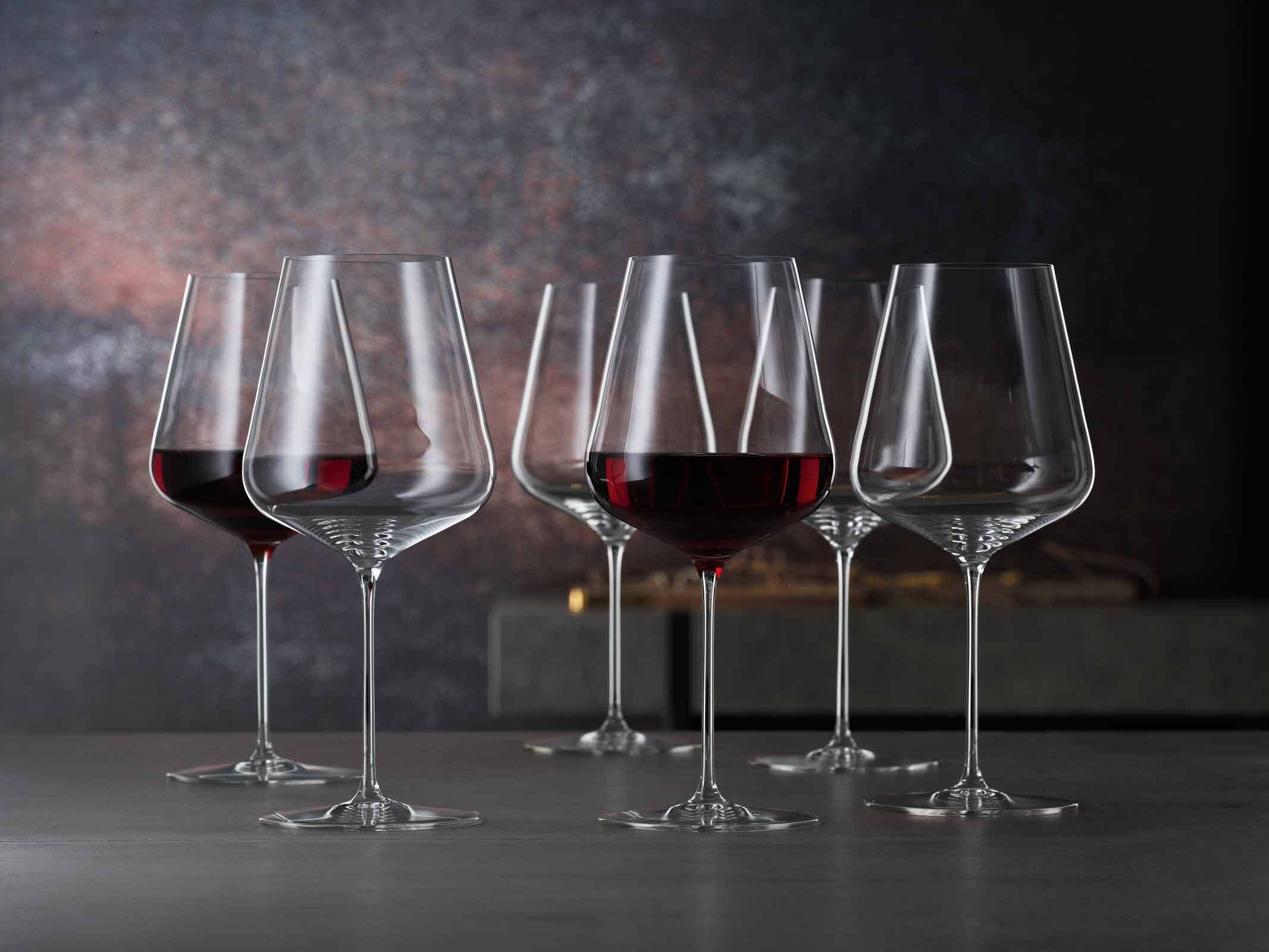 SPIEGELAU Rotweinglas »Bordeauxgläser Definition 750 ml 6er Set transparent« Spülmaschinengeeignet