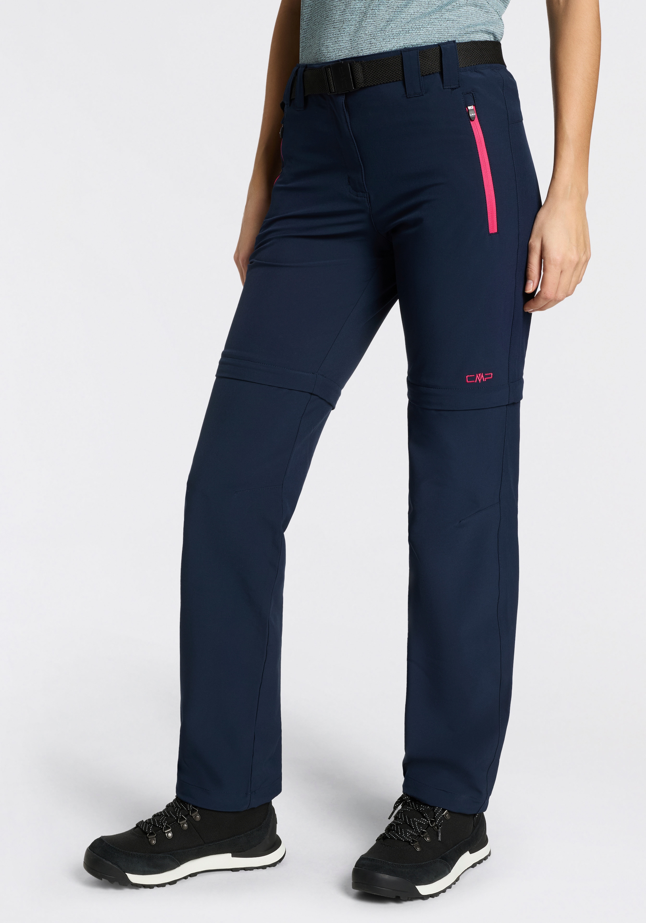 CMP Zip-off-Hose »WOMAN ZIP OFF PANT«  mit Reißverschlusstaschen, elastisches Material, schnell trocknend