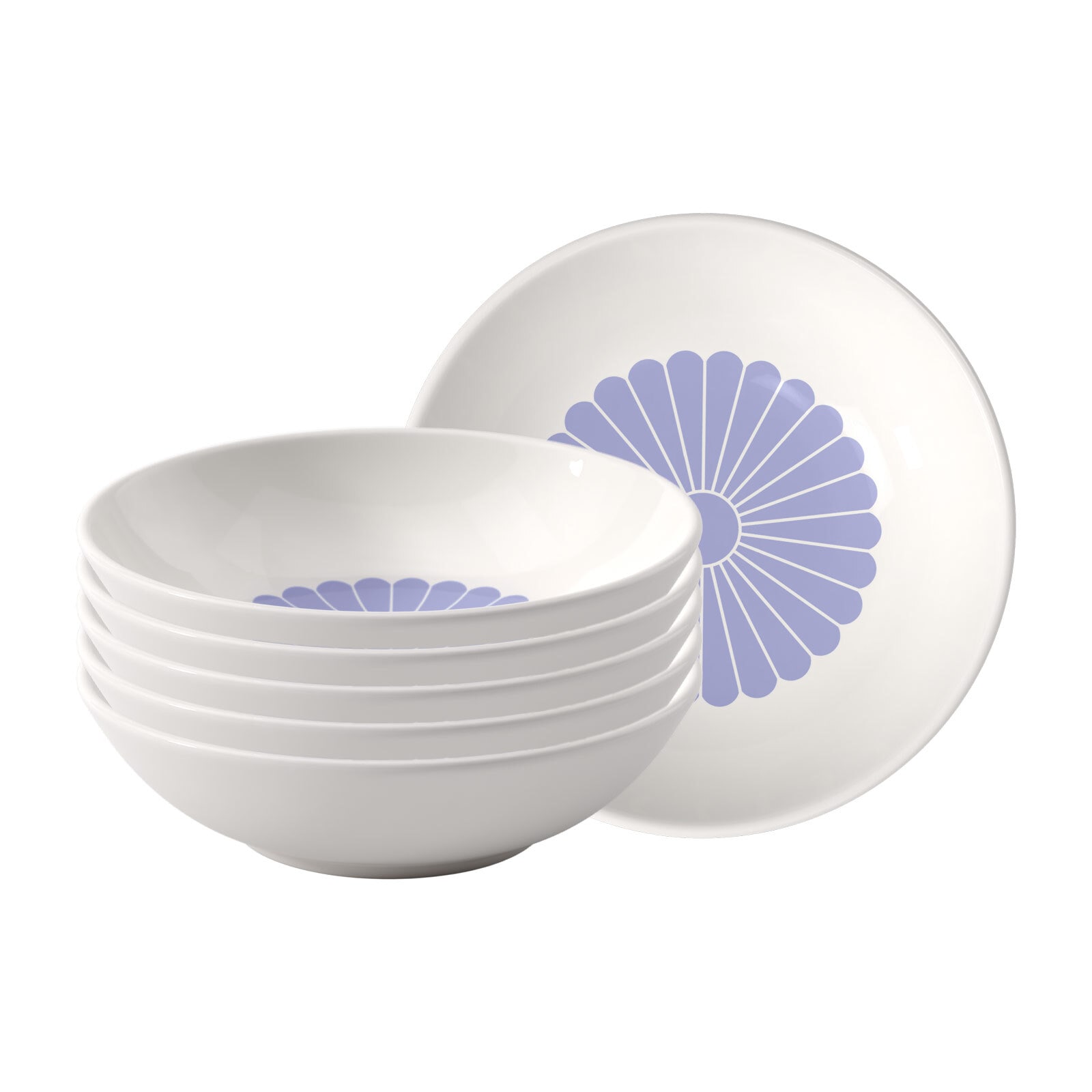 Villeroy & Boch Dessertschale "Fleur 6 Stück" 6 Stk. aus Porzellan