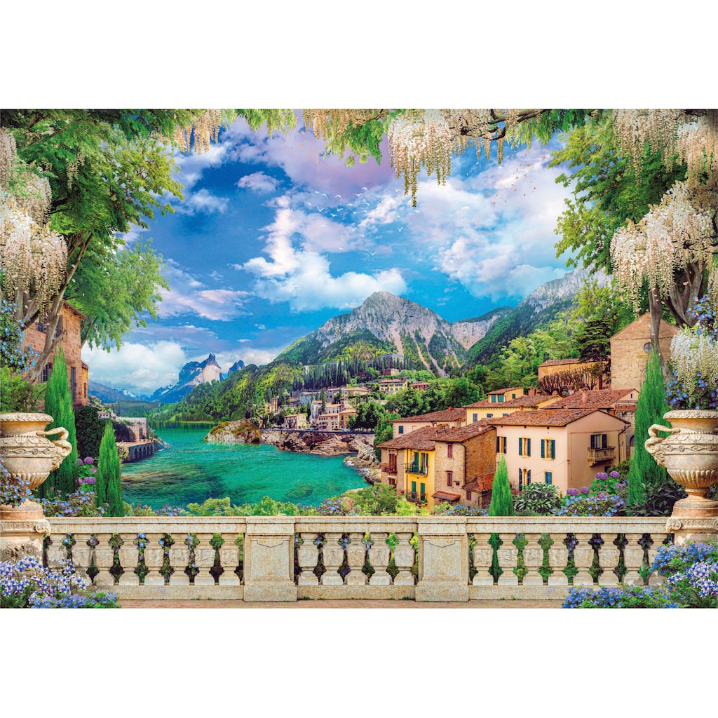 Clementoni® Puzzle »High Quality Collection, Herrliche Terrasse am See«