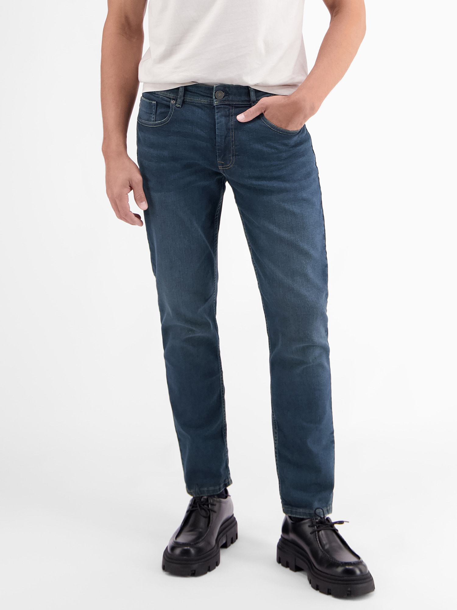 LERROS Relaxhose »Baxter Relaxed Fit Jeans – Bequemer Stretch 5-Pocket Denim«  Bequeme Stretch-Jeans - pflegeleicht, ideal für Alltag & Freizeit