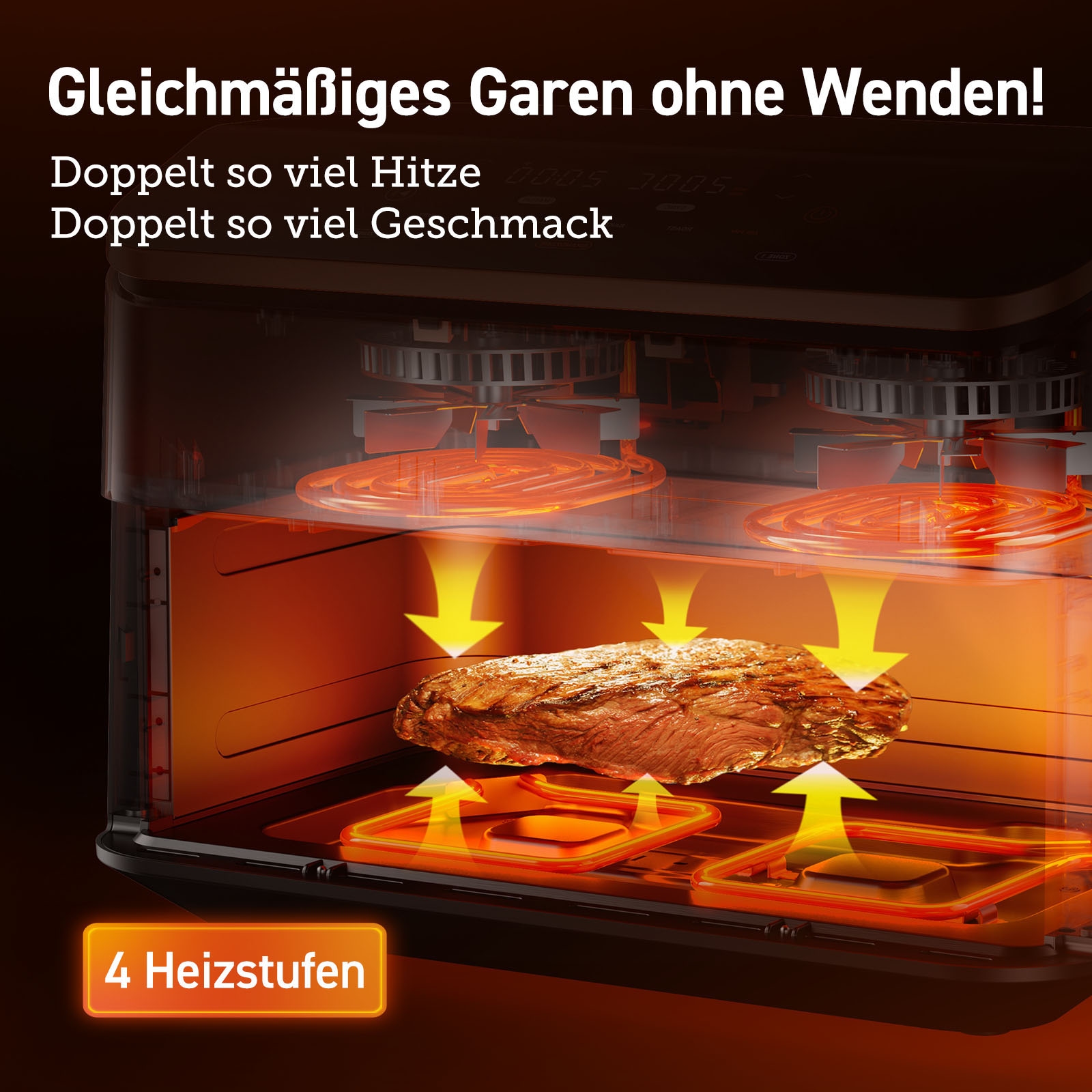 Cosori Heißluftfritteuse »CAF-TF101S-WEUR« 2800 W