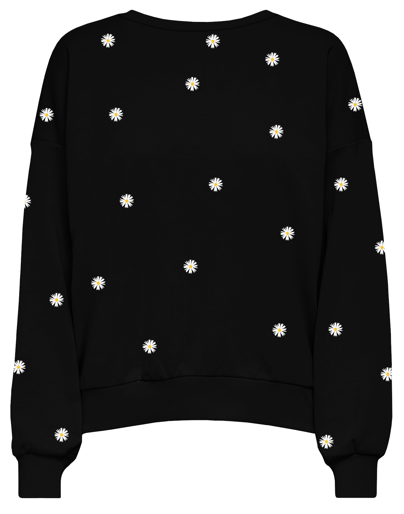 ONLY Sweatshirt »ONLBROOKE L/S O-NECK FLOWER SWT«, Baumwollmischung, regular fit
