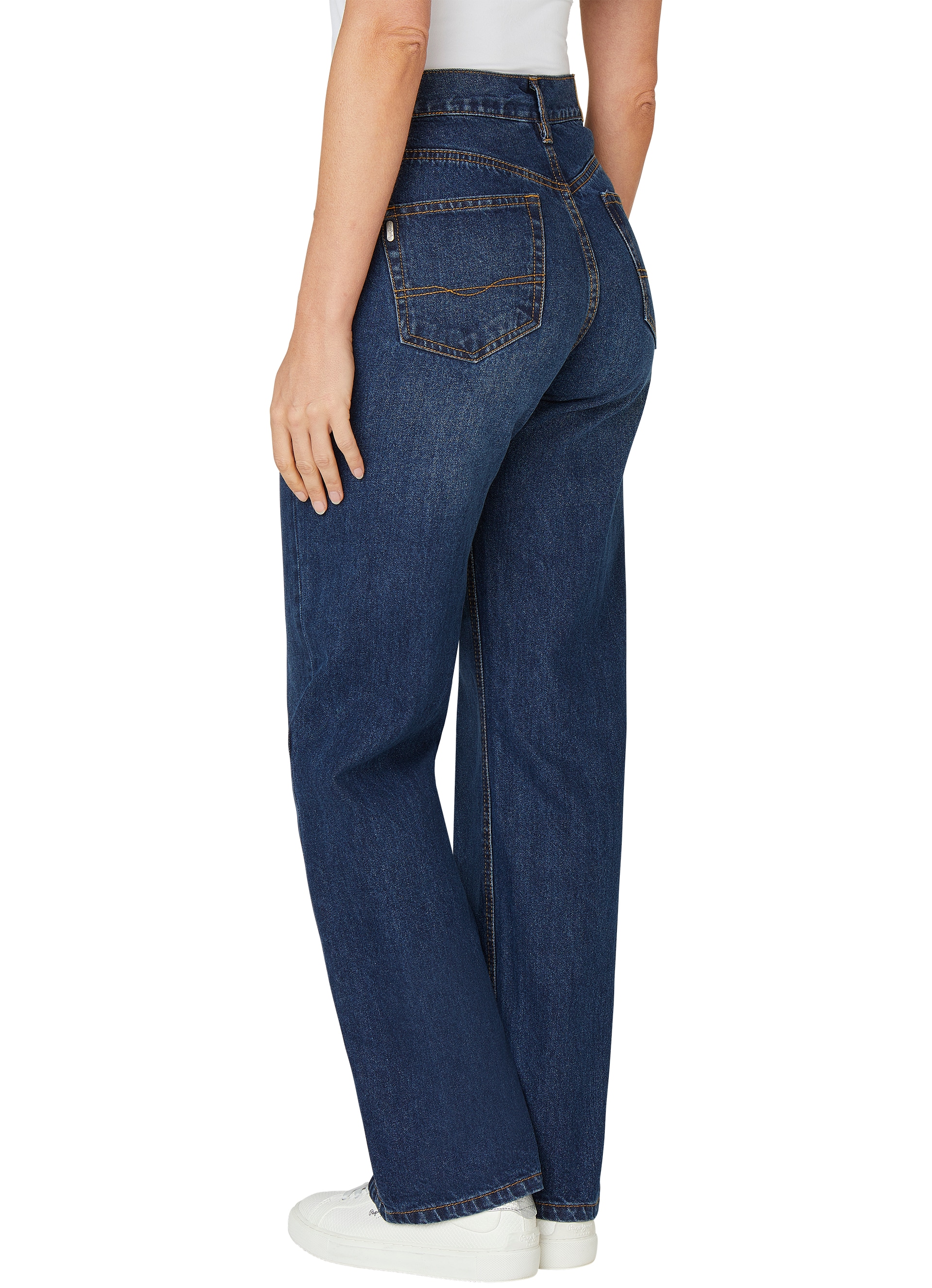 Pepe Jeans Straight-Jeans »STRAIGHT JEANS HW ROBYN«, mit hohem Bund