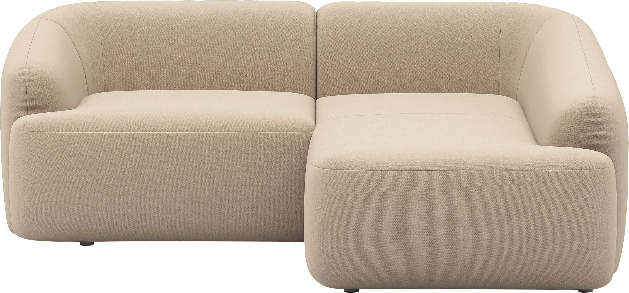 INOSIGN Ecksofa »Nergal, Einzelsofa oder L-Form«, Modernes Design, schlichte Optik, stilvoller Blickfang im Wohnzimmer