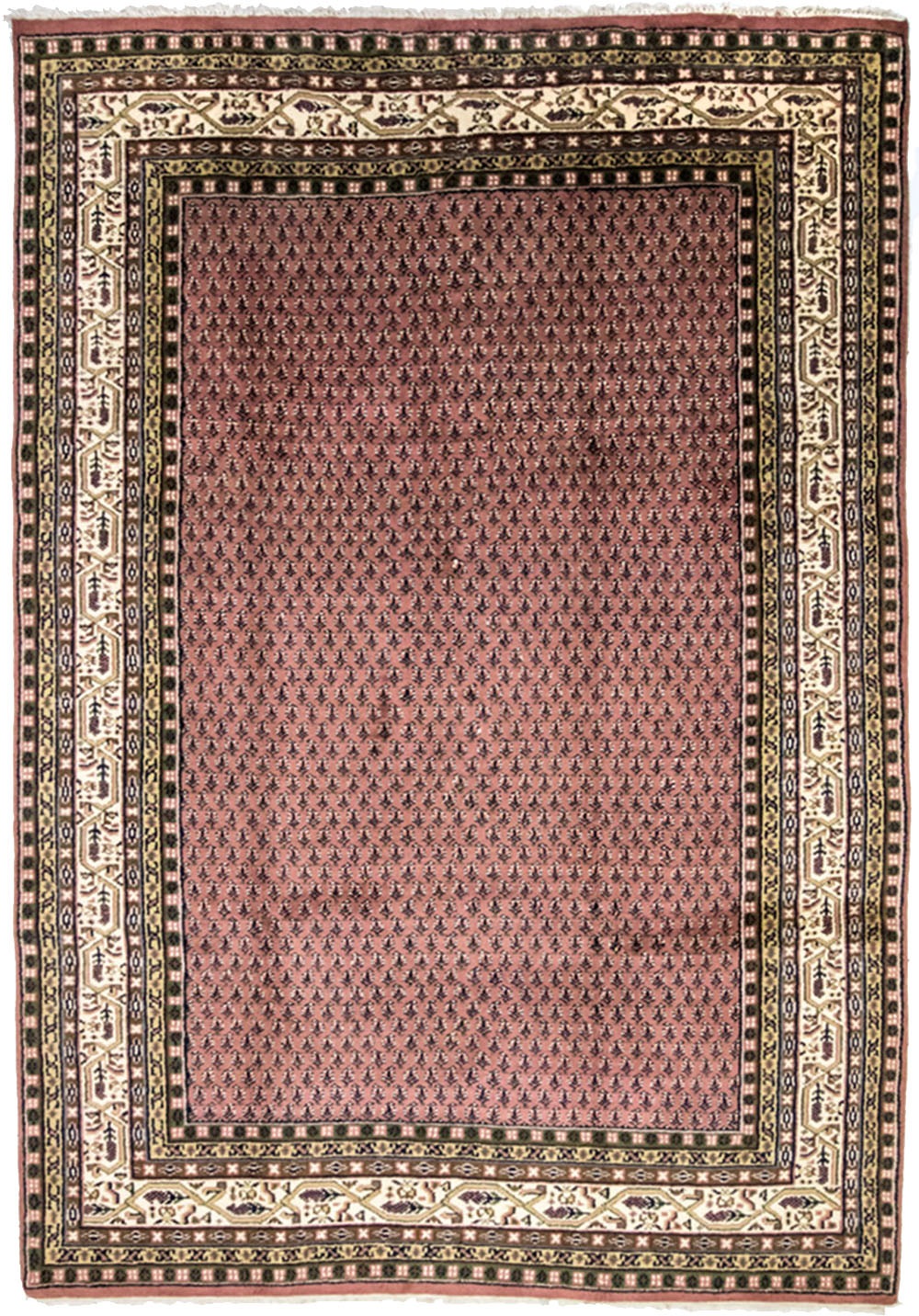 morgenland Wollteppich »Mir Mino«, rechteckig, 8 mm Höhe, orientalisches Design, Wohnzimmer