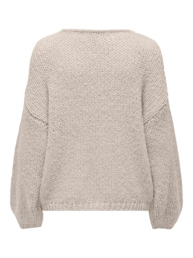 ONLY Rundhalspullover »ONLNORDIC LIFE LS O-NECK KNT NOOS«