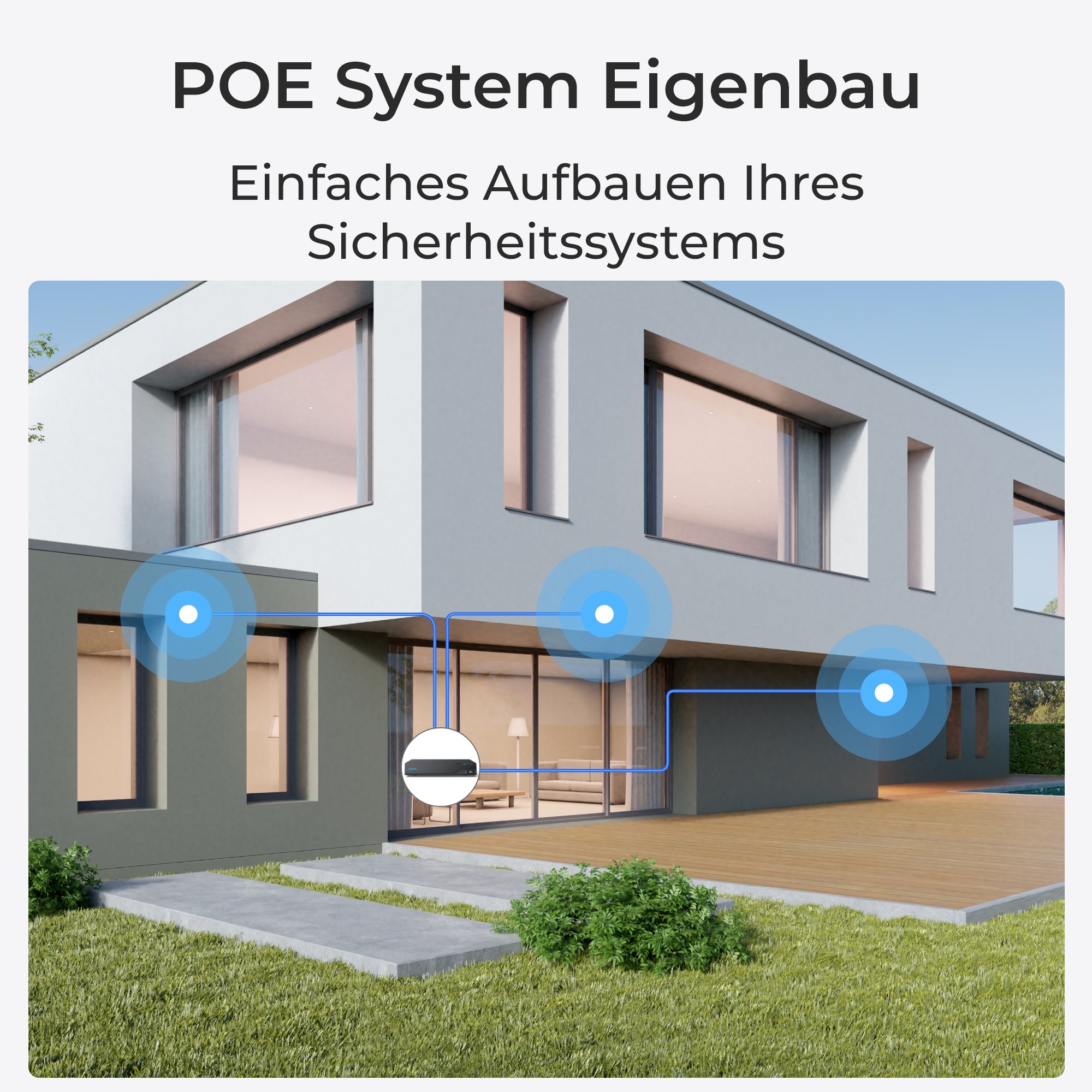 Reolink Überwachungskamera »P320«, Außenbereich-Innenbereich